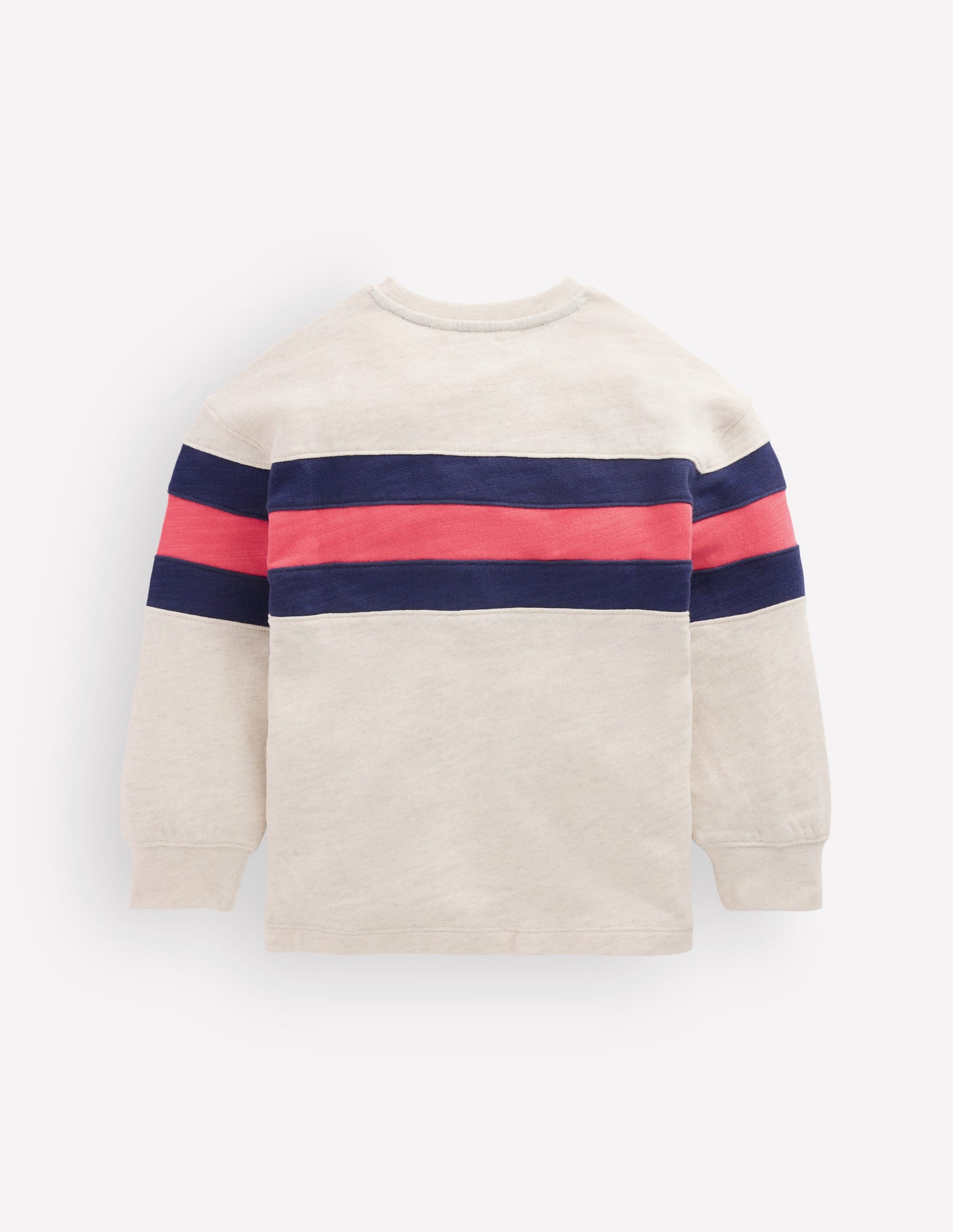 Relaxed Mid-weight T-shirt-Oatmeal-2