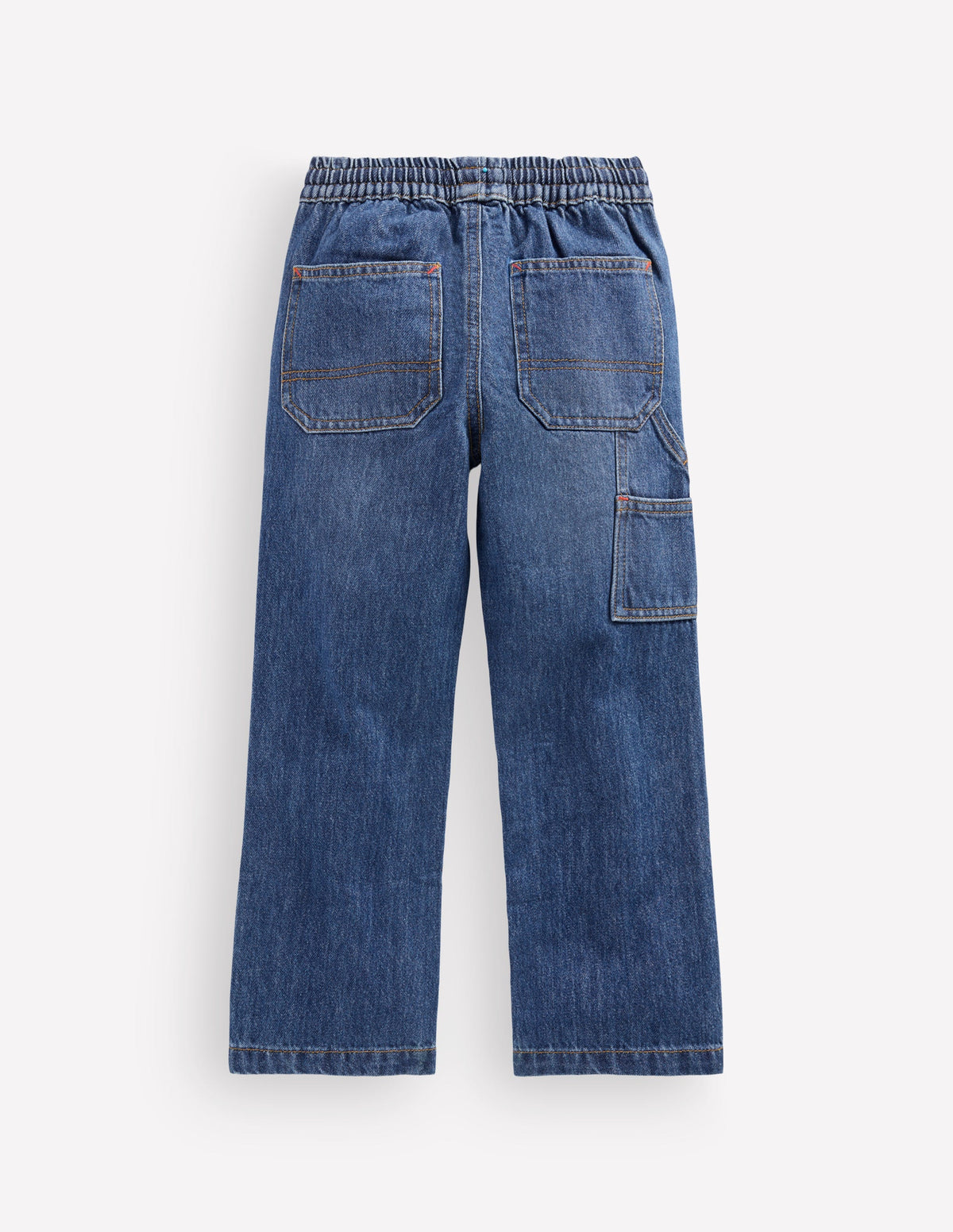 Pull-on Carpenter Jeans-Mid Wash - Image 2