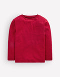 Everyday Long Sleeve T-Shirt-Cherry Blush