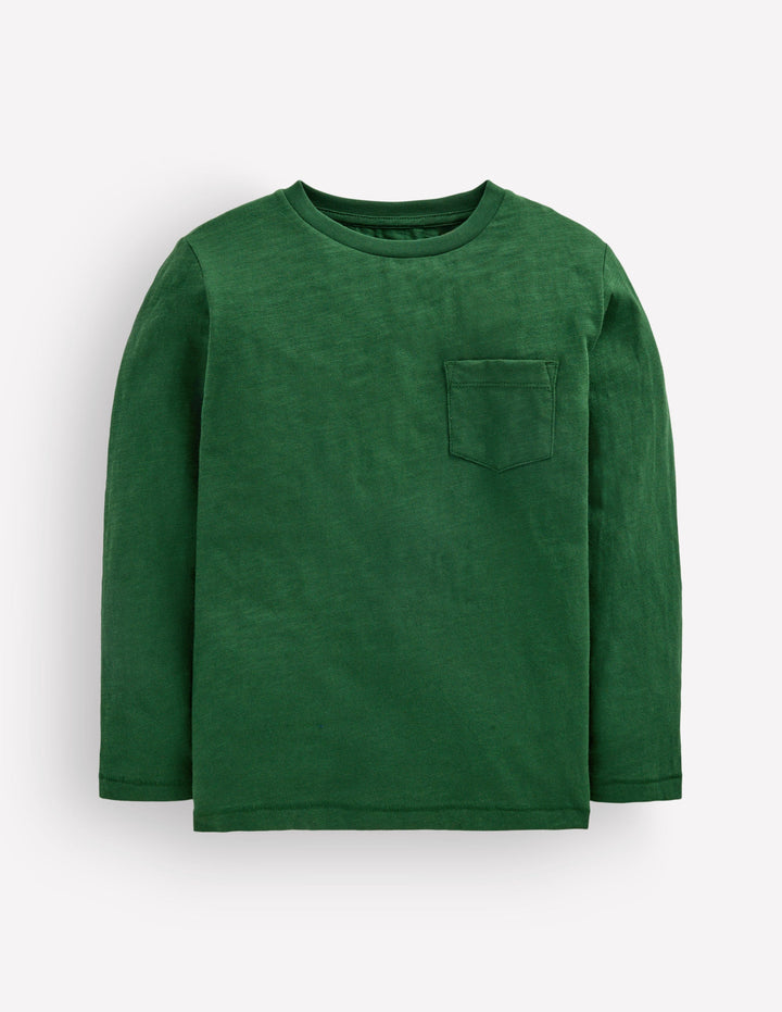 Everyday Long Sleeve T-Shirt-Botanical Green