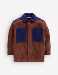 Front Pocket Overshirt-Woodland Brown