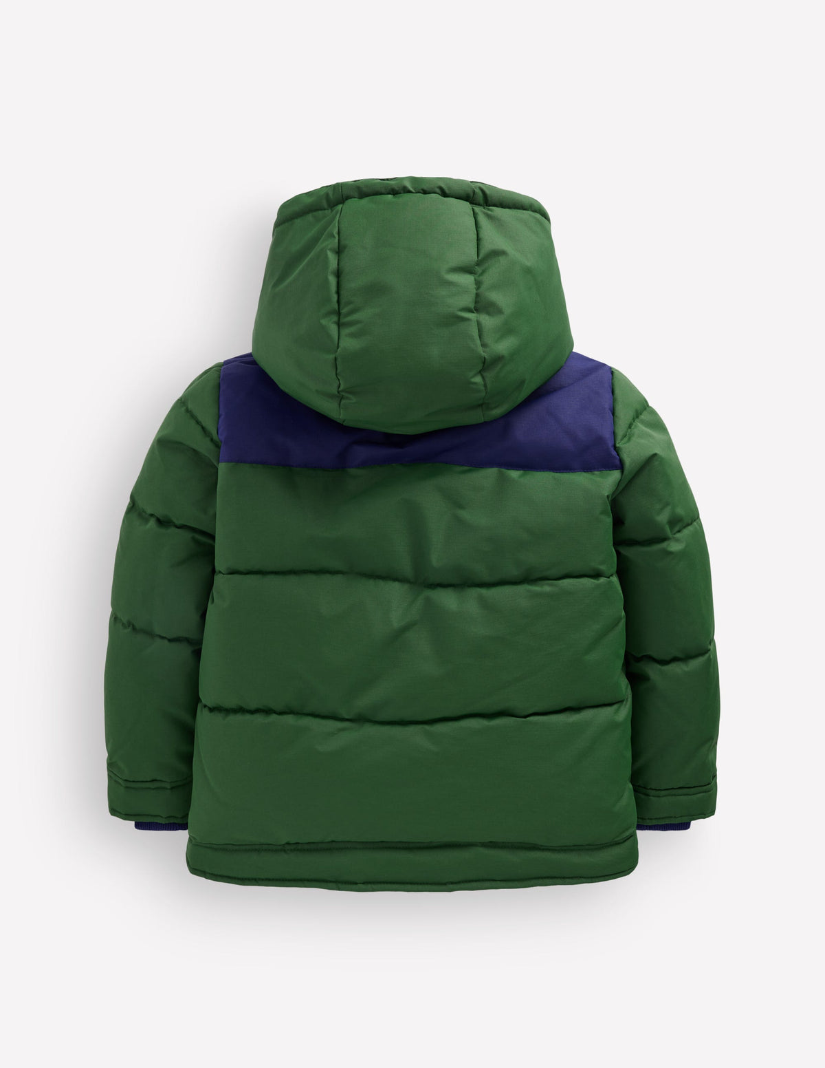 Borg Lined Puffer Coat-Brunswick Green-2