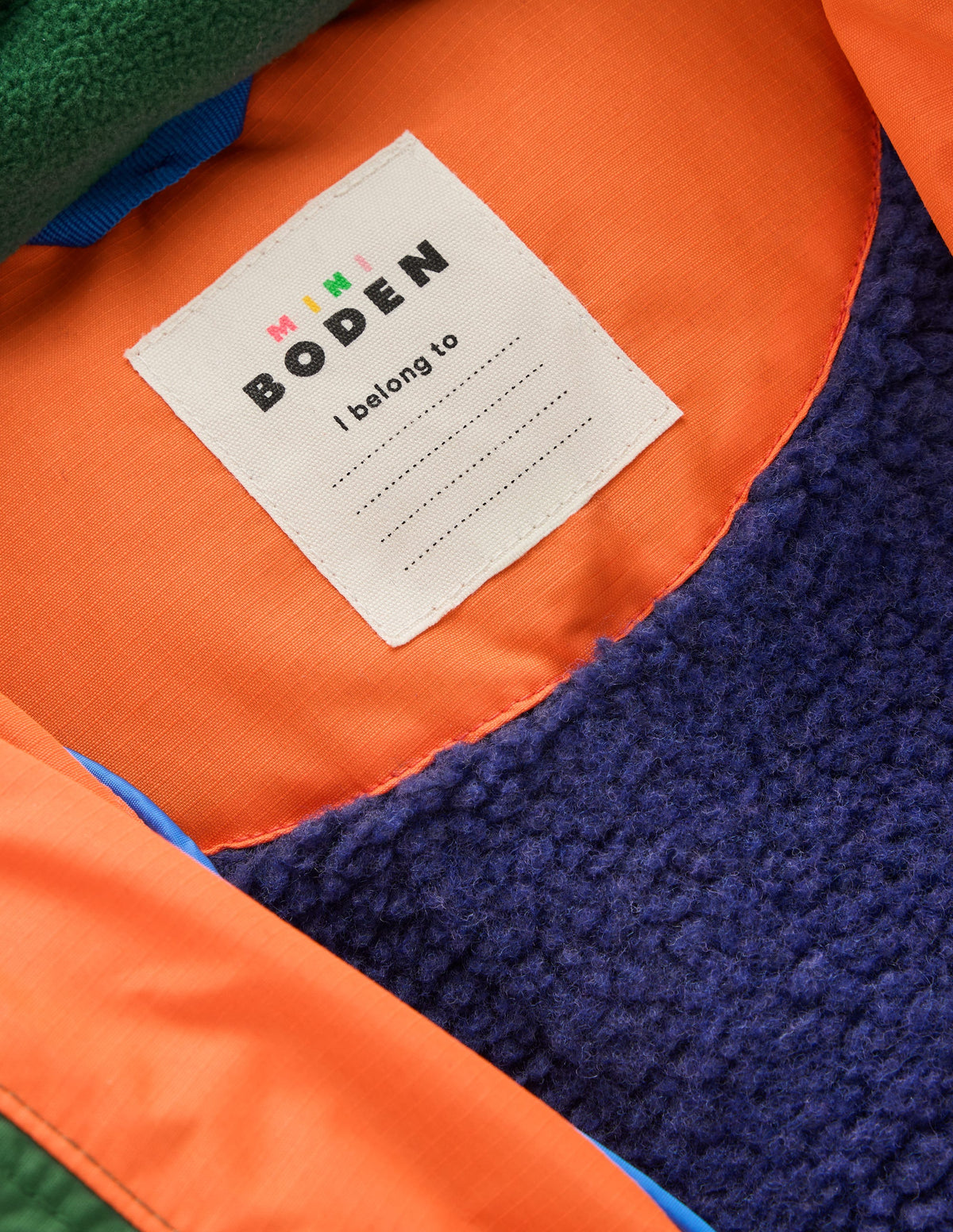 Borg Lined Puffer Coat-Brunswick Green - Image 4