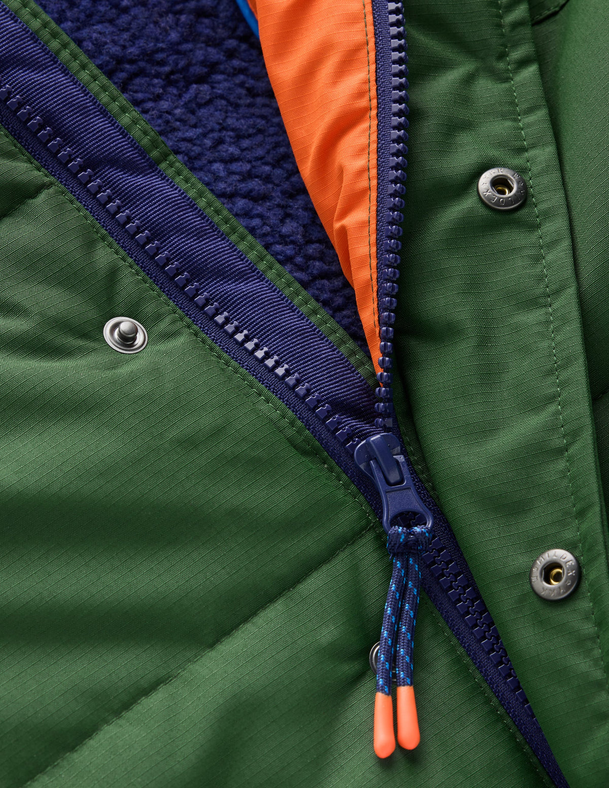 Borg Lined Puffer Coat-Brunswick Green - Image 5