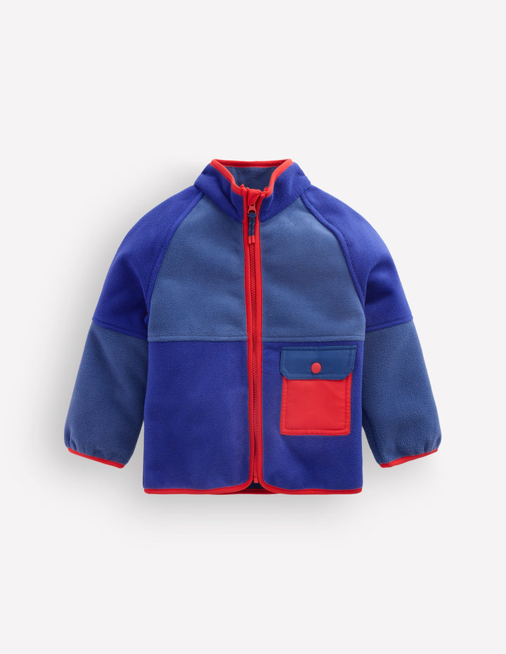 Cosy Windproof Fleece-Mazarine Blue