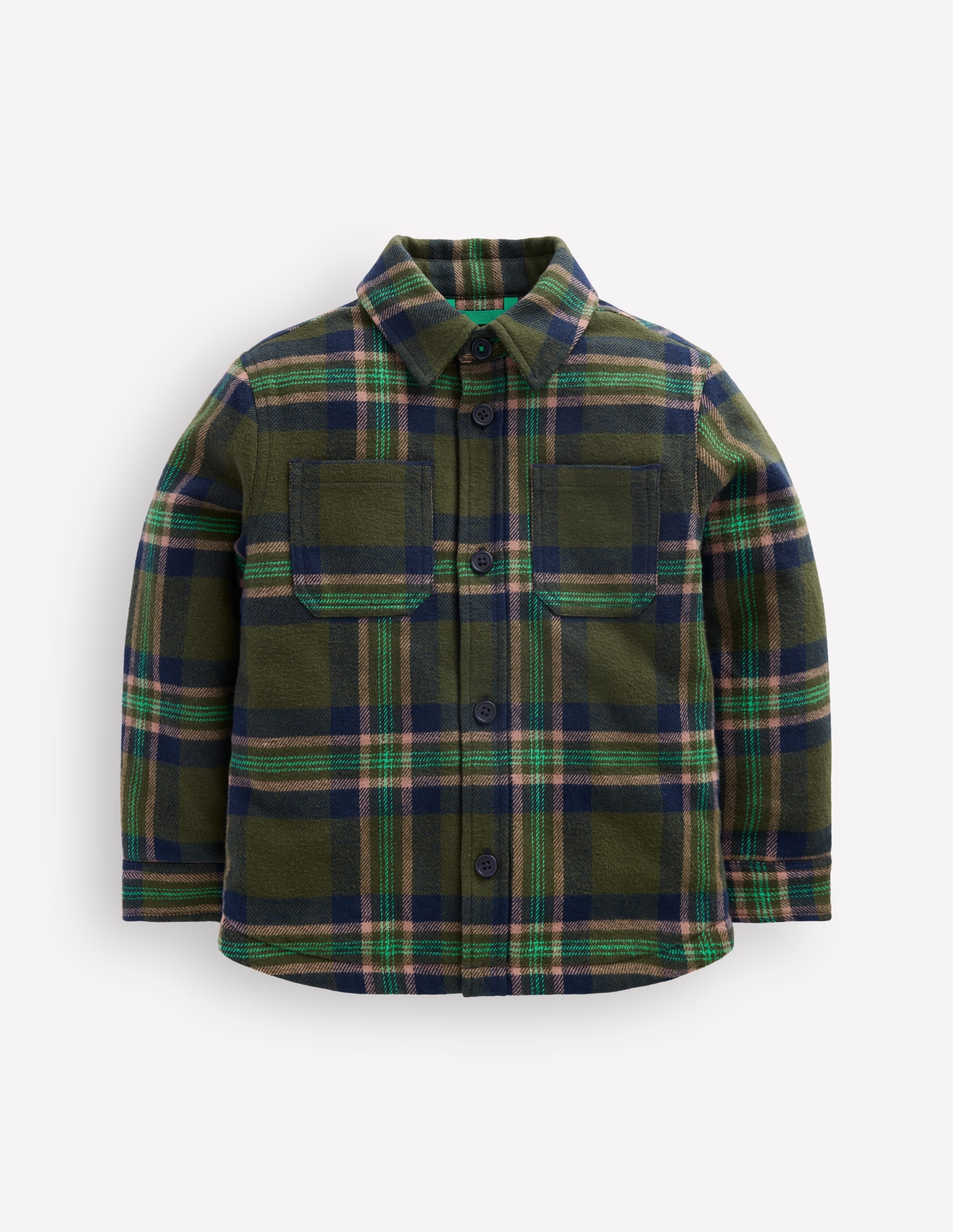 Shacket-Green Check - Image 2