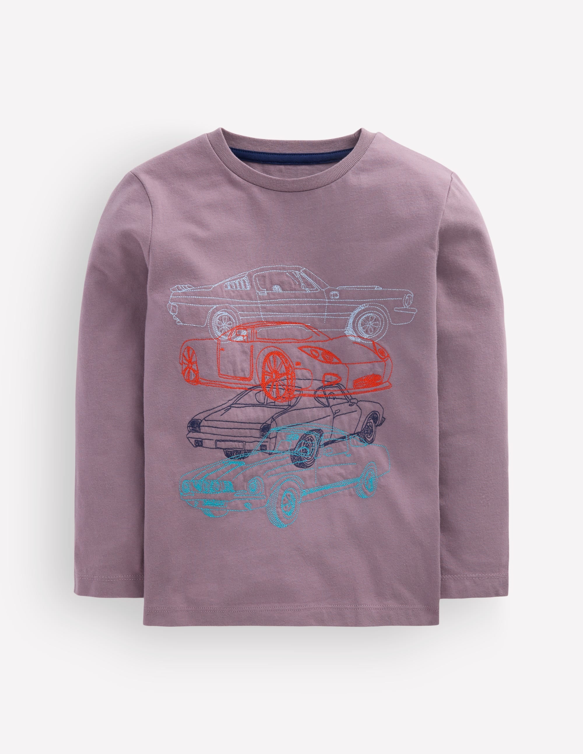 Stacking Superstitch T-shirt-GREY RIDGE COOL CARS - Image 1