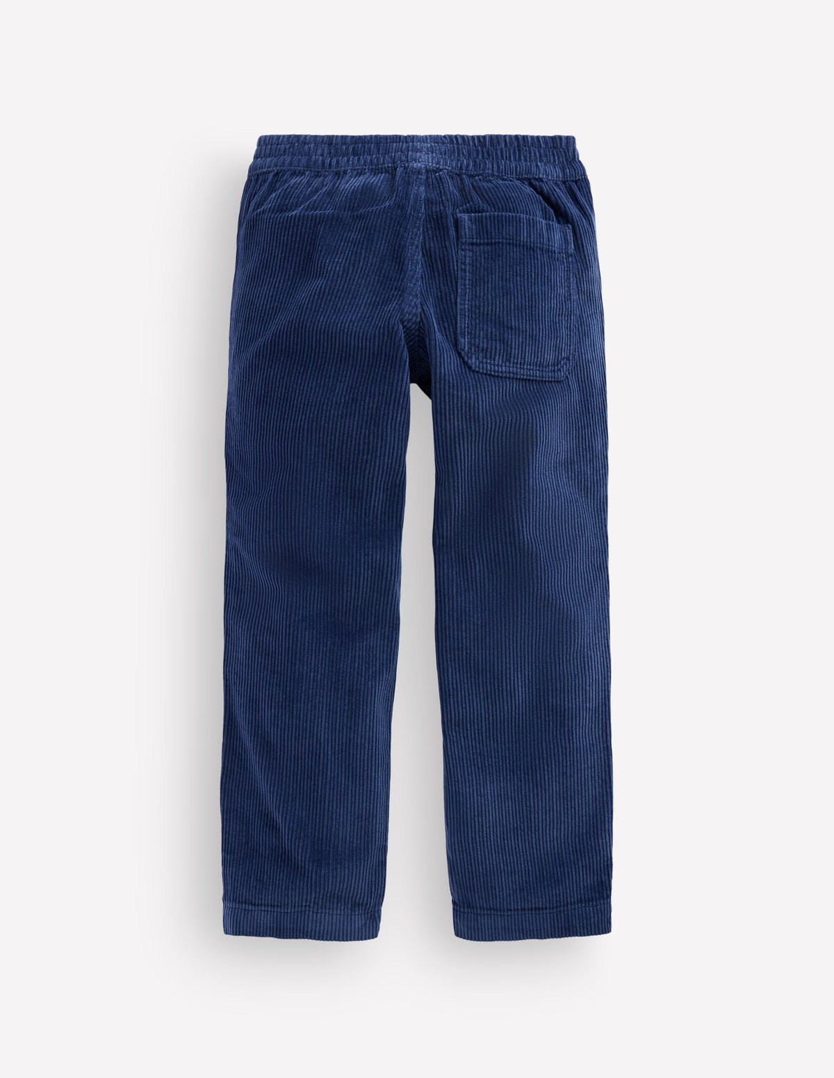 Pull-on Cord Trousers-Starboard Blue-2