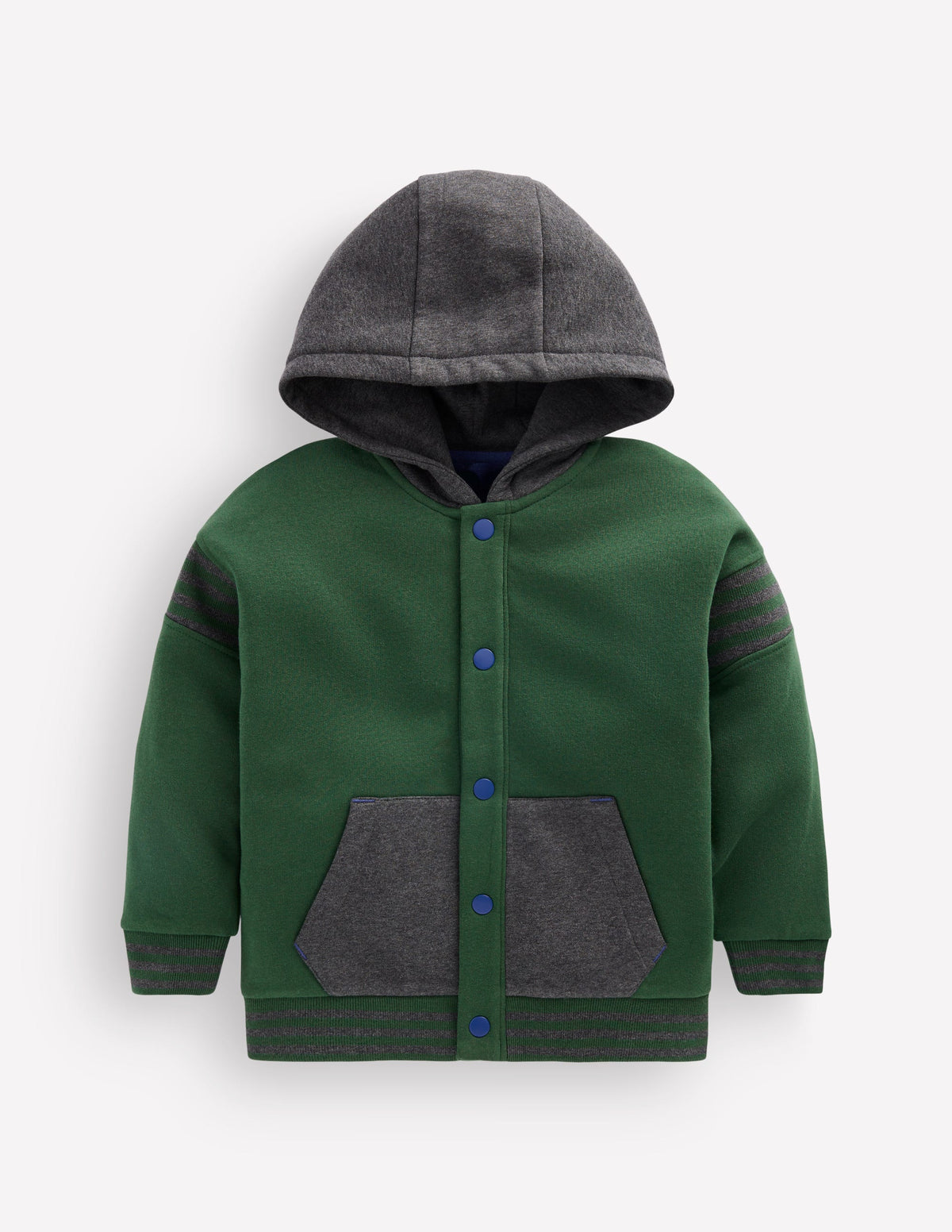Varsity Hoodie-Hunter Green-1