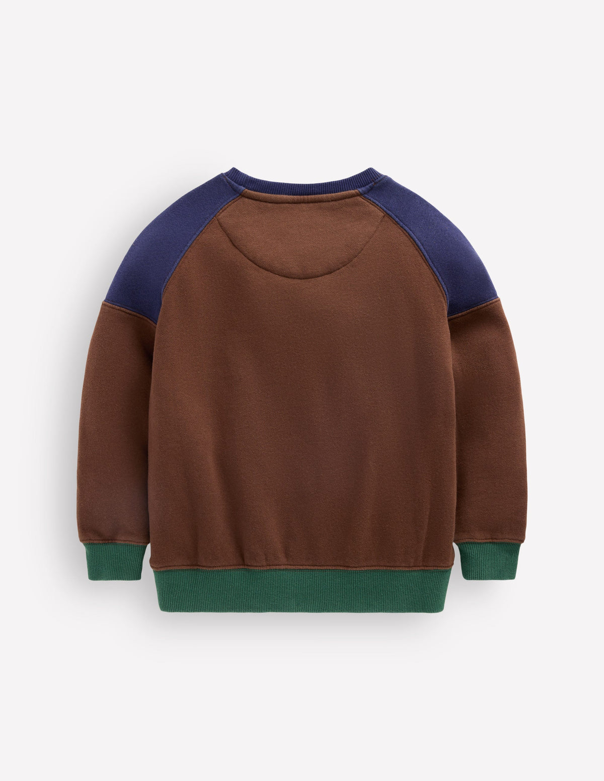 Colourblock Raglan-Raw Umber Colourblock - Image 2