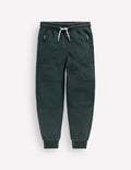 Warrior Knee Fleece Joggers-Hunter Green
