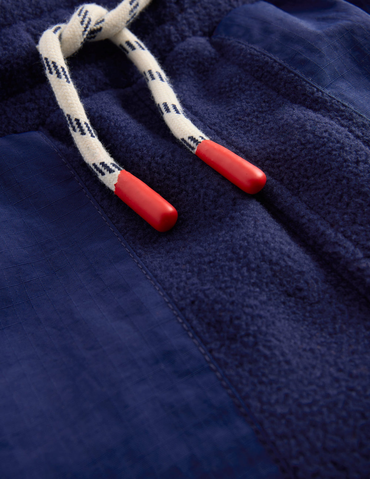 Warrior Knee Fleece Joggers-Denim Blue-3