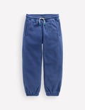 Cosy Fleece Joggers-Denim Blue