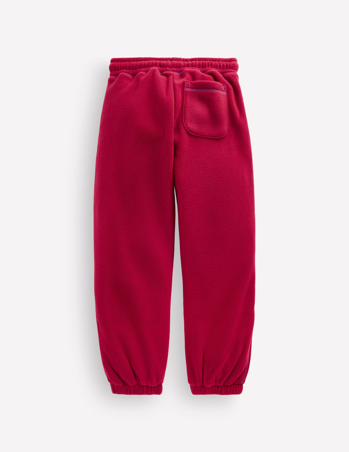 Cosy Fleece Joggers-Burnt Orange-2