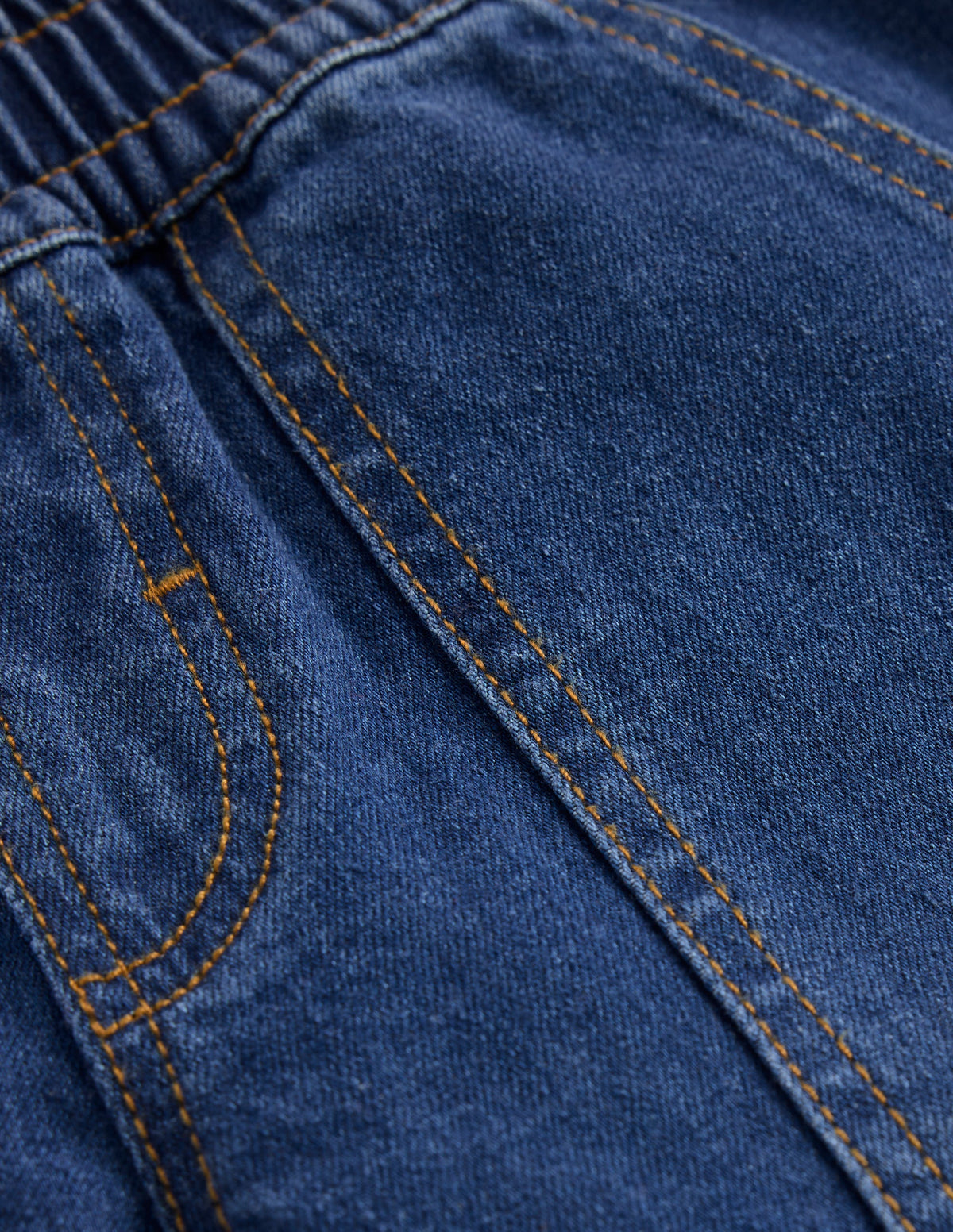 Pull-On Jeans-Mid Wash-3