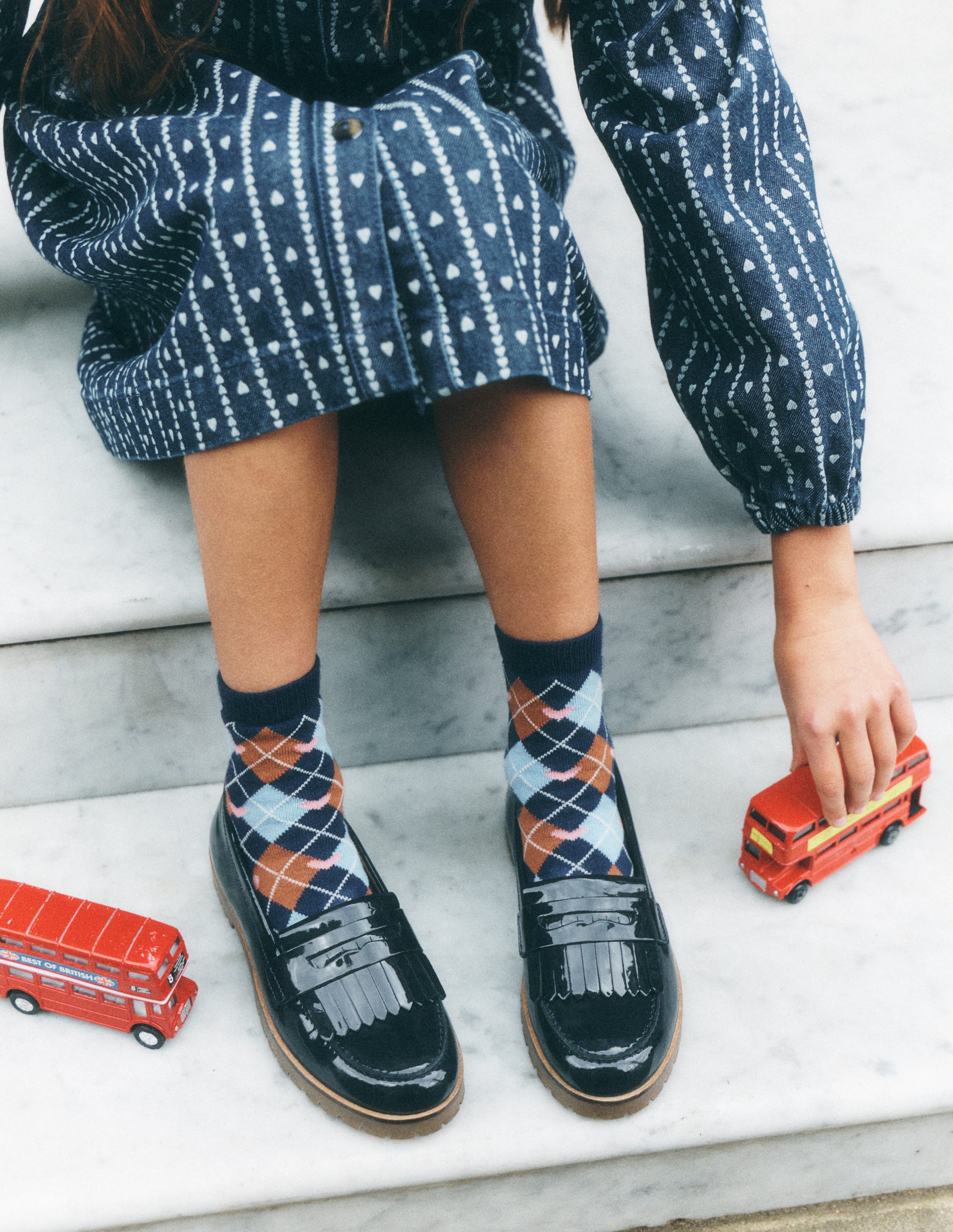 Chunky Loafer-College Navy-4