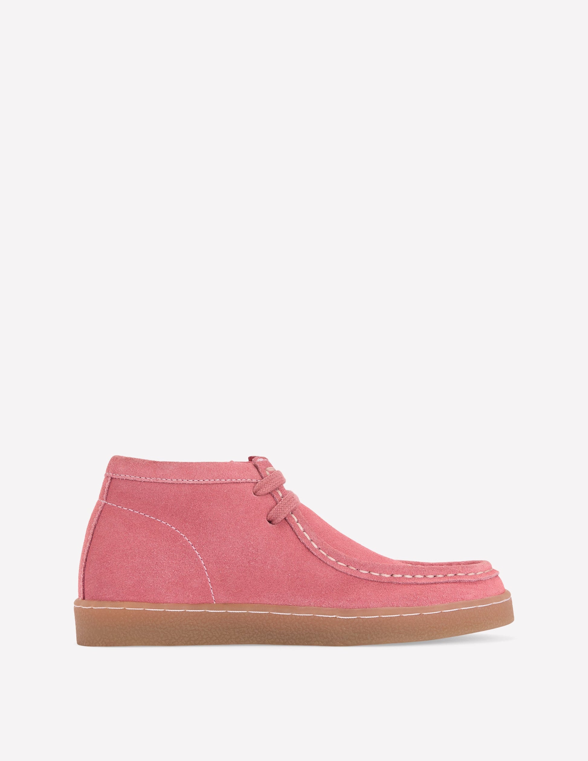 Suede Moccasin Shoe-Vintage Rose-1