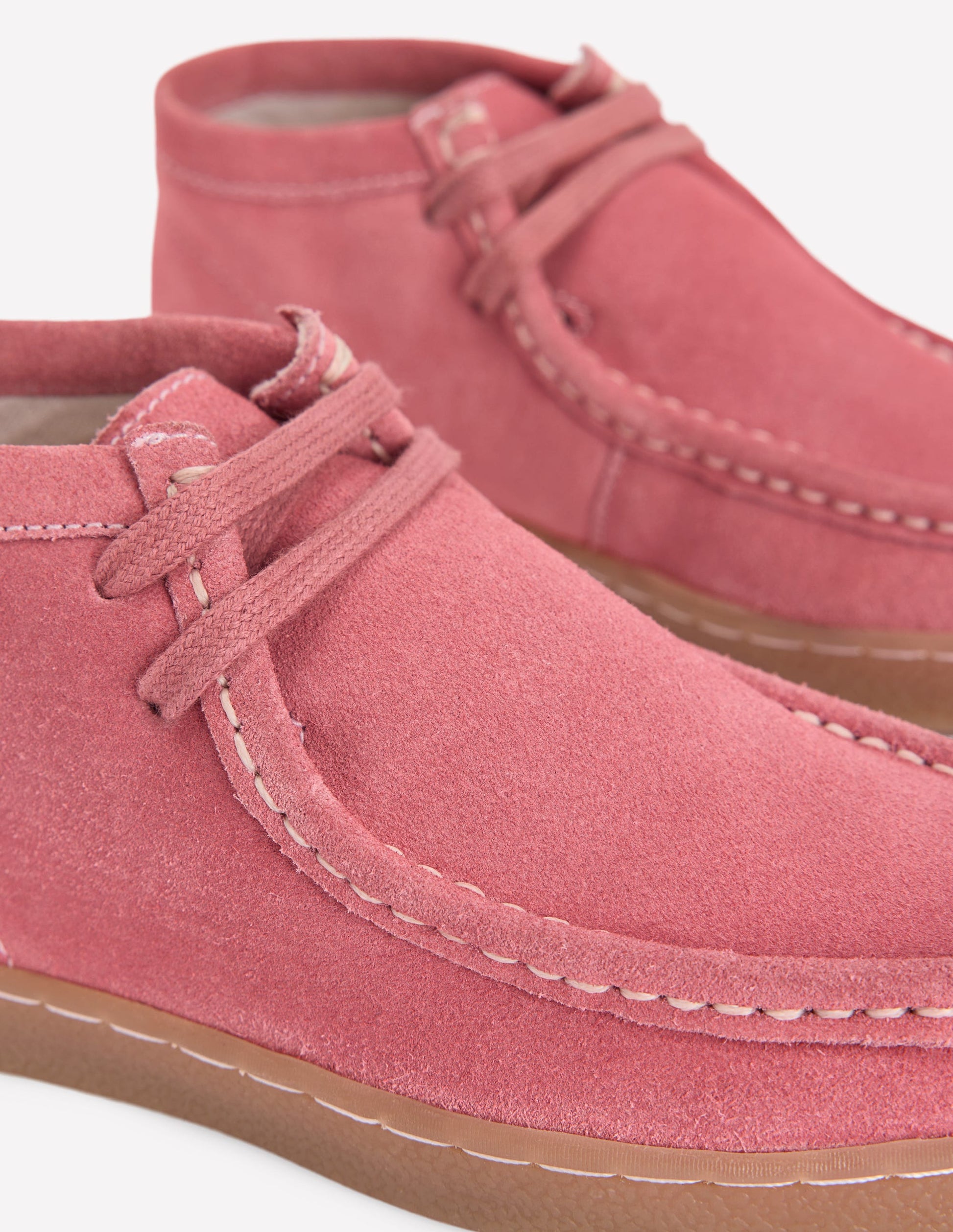 Suede Moccasin Shoe-Vintage Rose-3