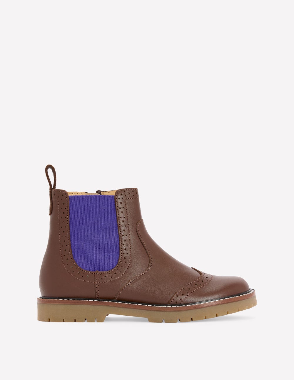 Chelsea Boots (Boys)-Chocolate-1