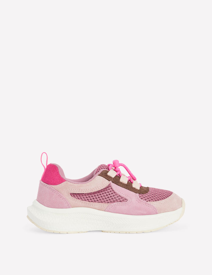 Pink Sporty Trainers-Pink Heather