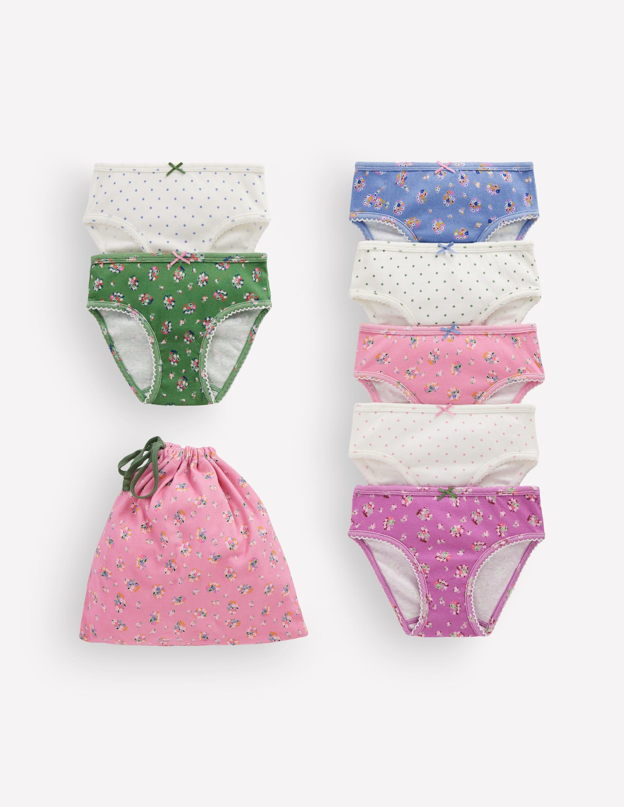 7-pack Pants-Floral Bunches - Image 1