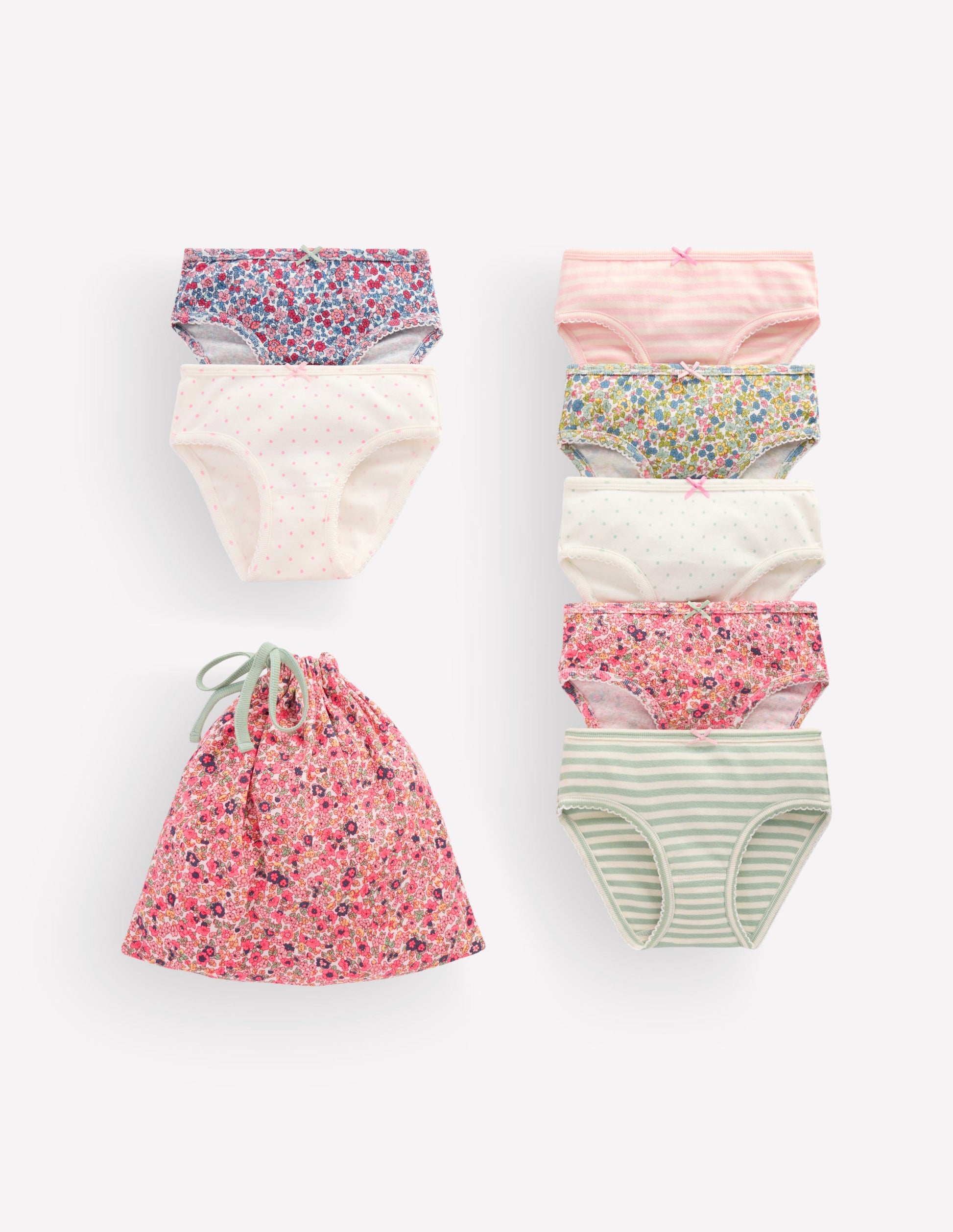 7 Pack Pants-Vintage Florals-1