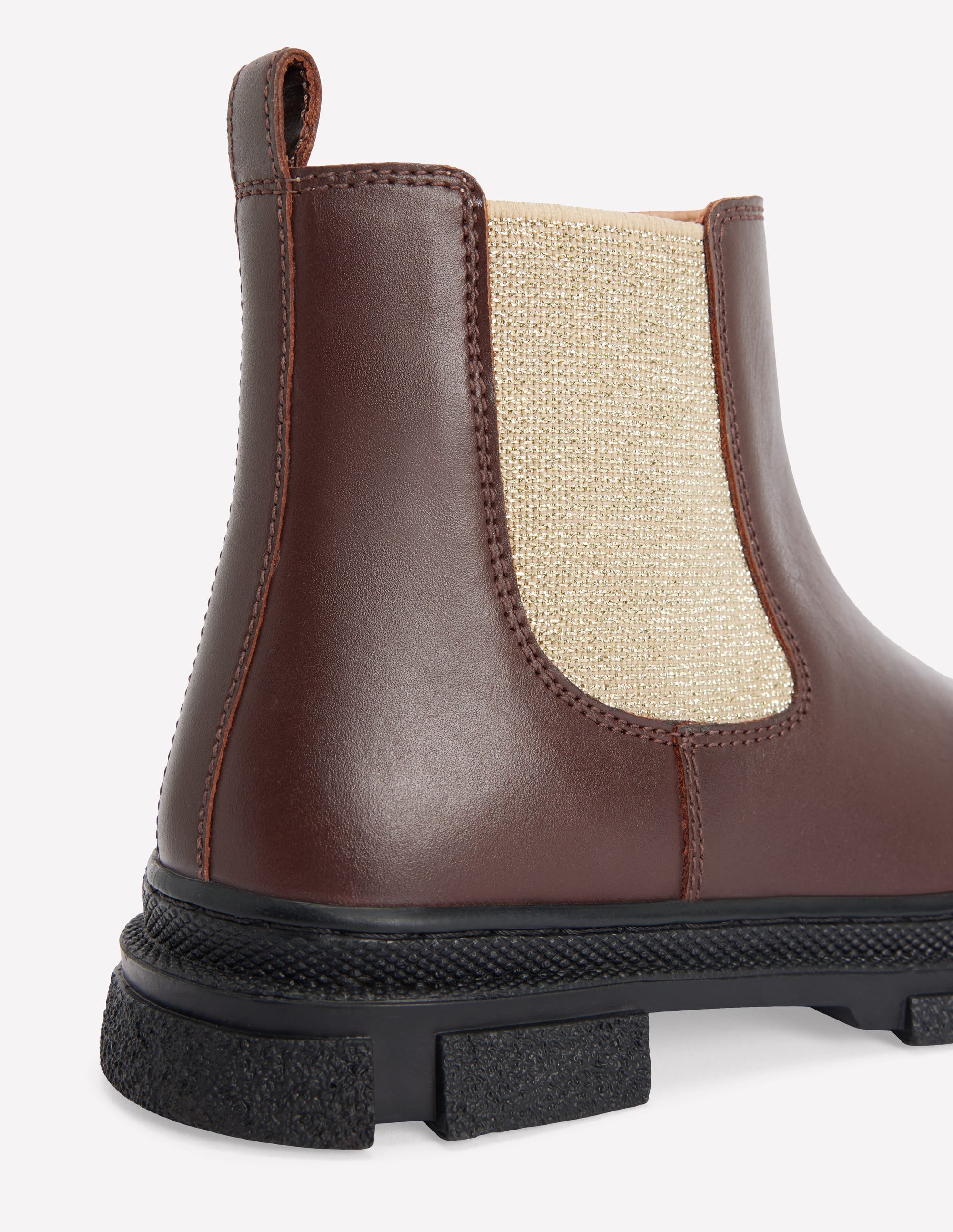 Chunky Chelsea Boots-Raw Umber - Image 3