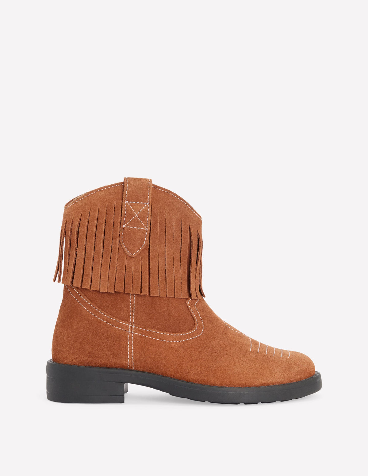 Western Boots-Tan Fringe - Image 1