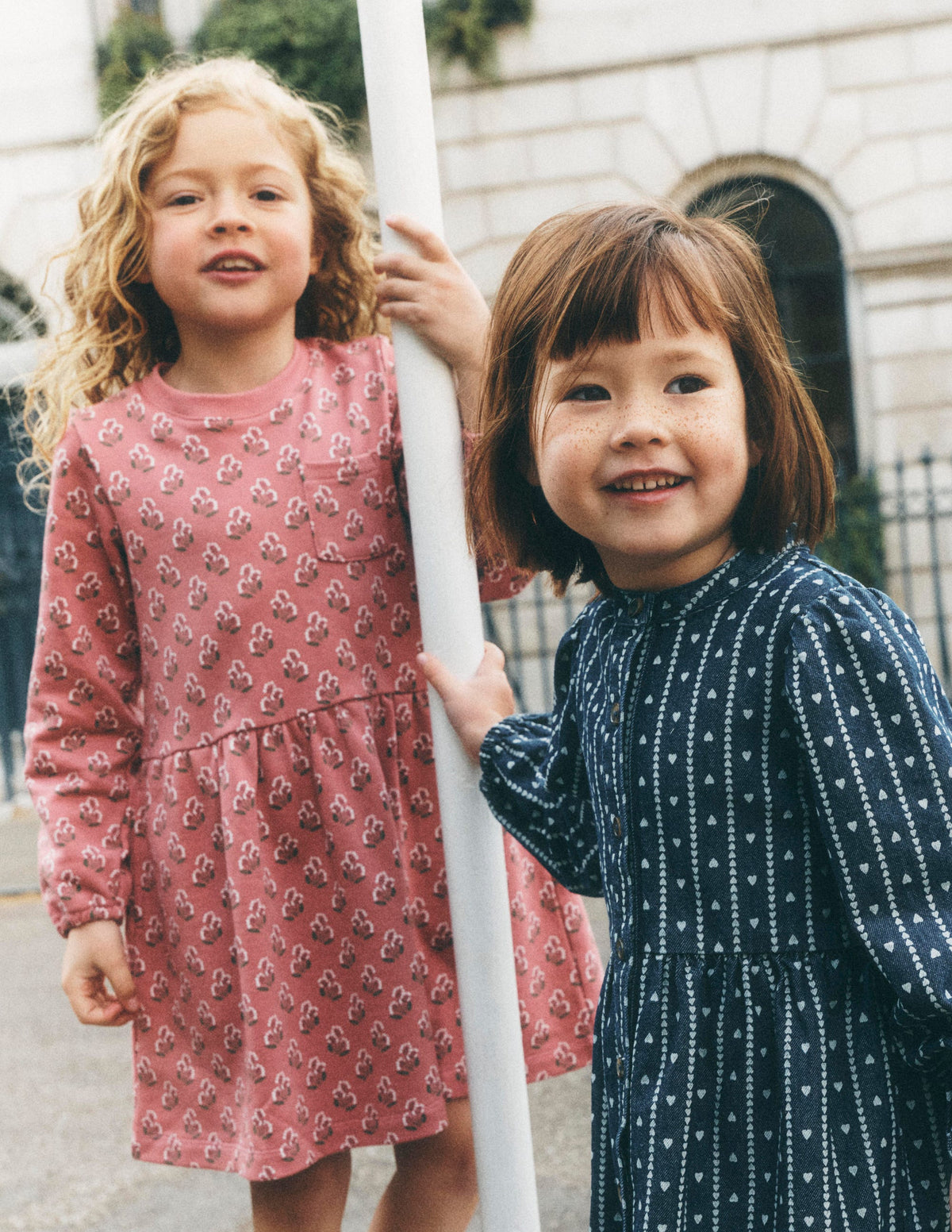 Minna Sweatshirt Dress-Pink Floral-4