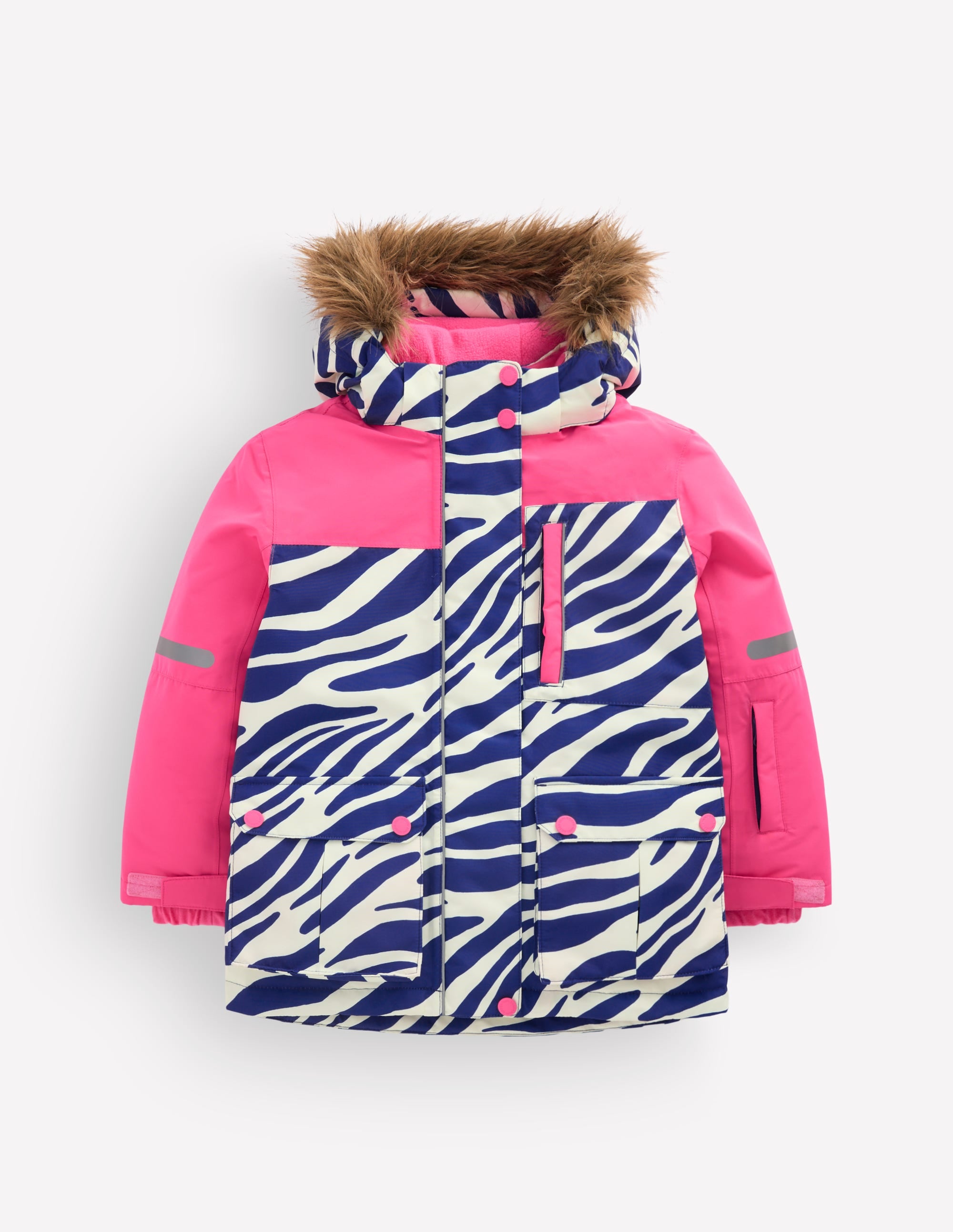 All-Weather Waterproof Coat-Zebra - Image 6