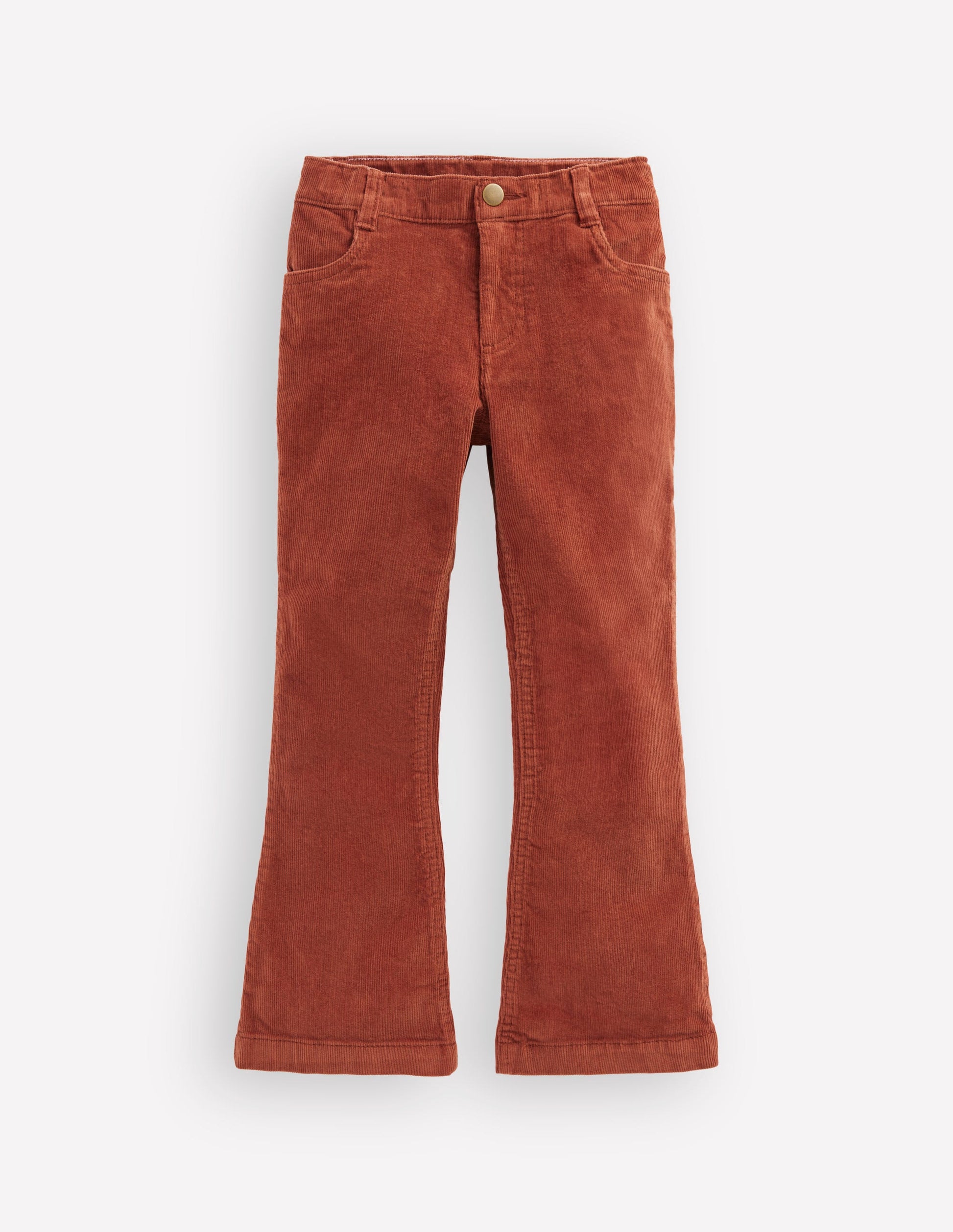 Kick Flare Jean-Burnt Orange-1