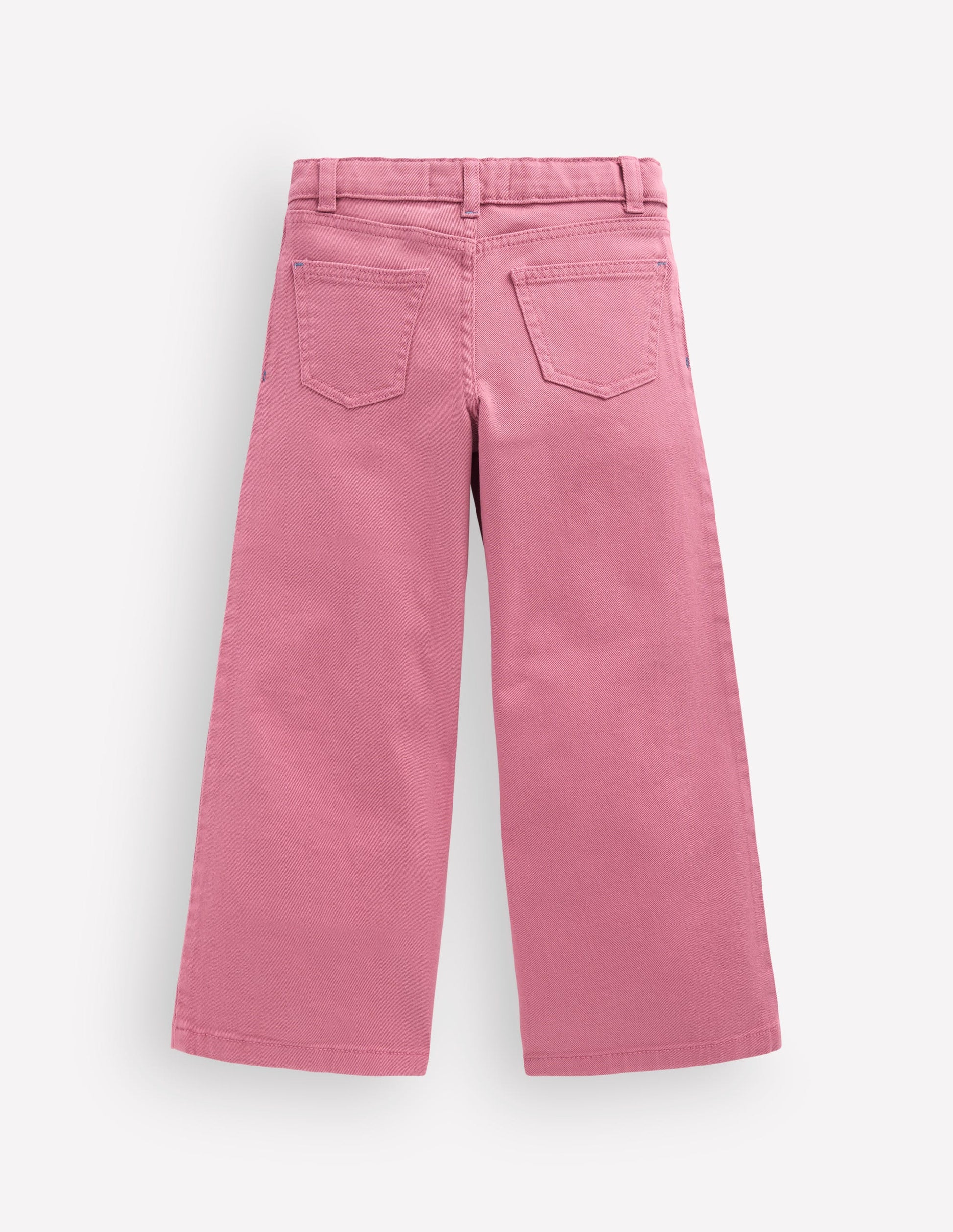 Wide Leg Jeans-Pink Heather-2