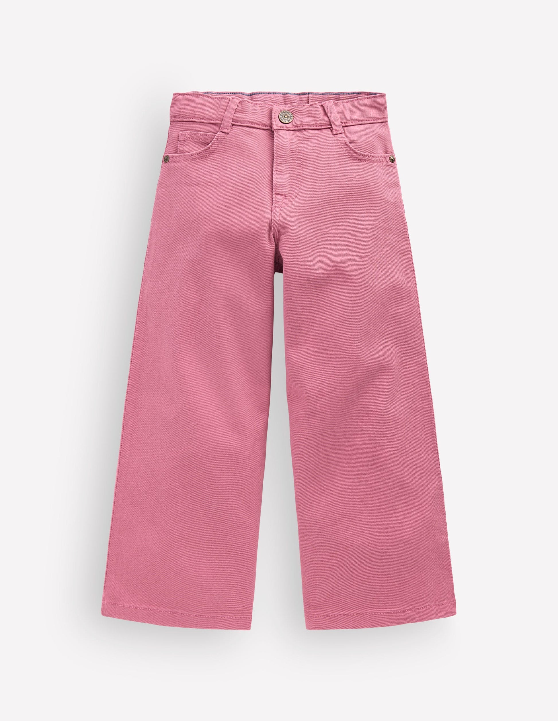 Wide Leg Jeans-Pink Heather-1