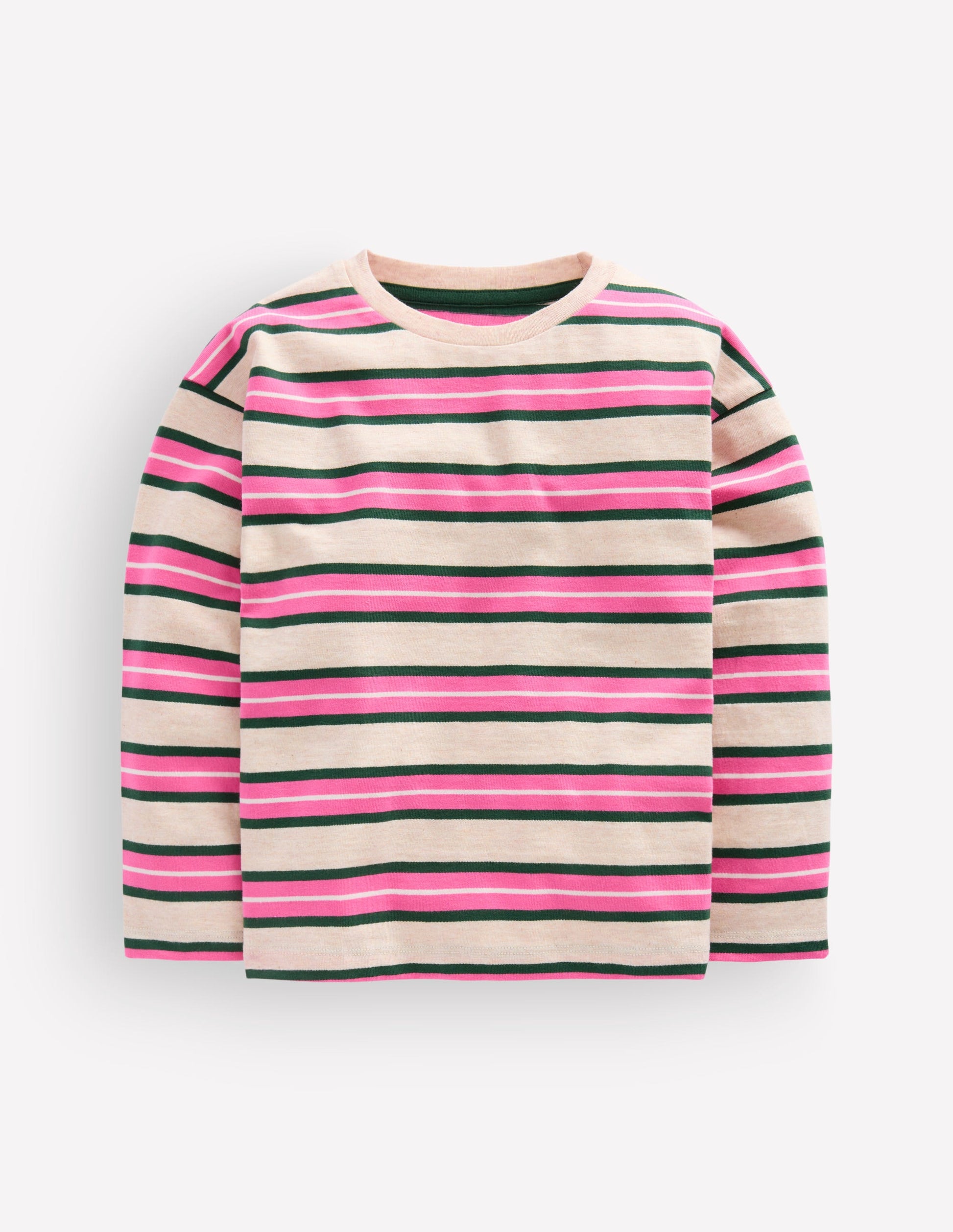 Relaxed Breton-Pink Stripe-3
