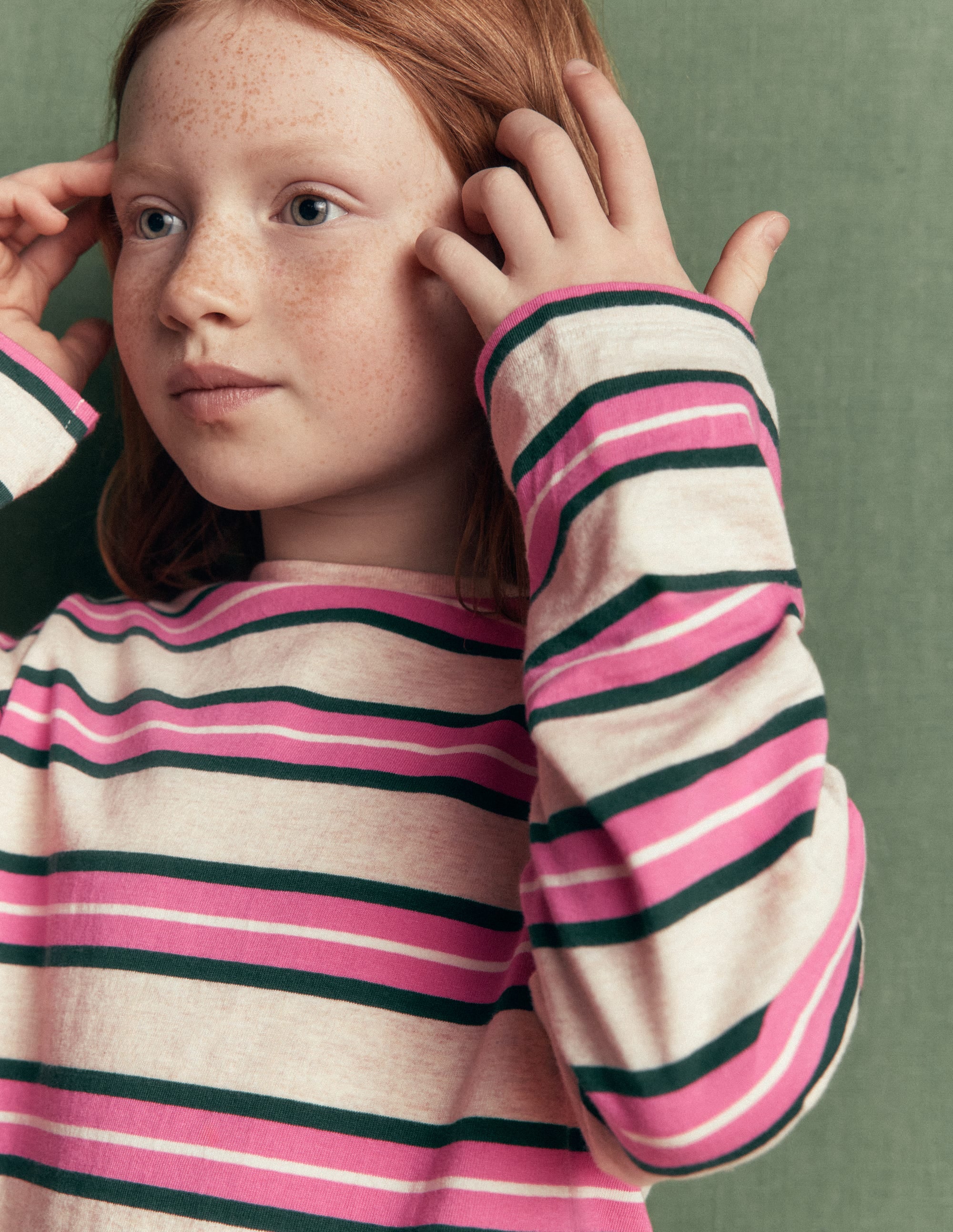Relaxed Breton-Pink Stripe - Image 2