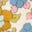 Snug Long John Pyjamas-Vintage Blue Flowerbed