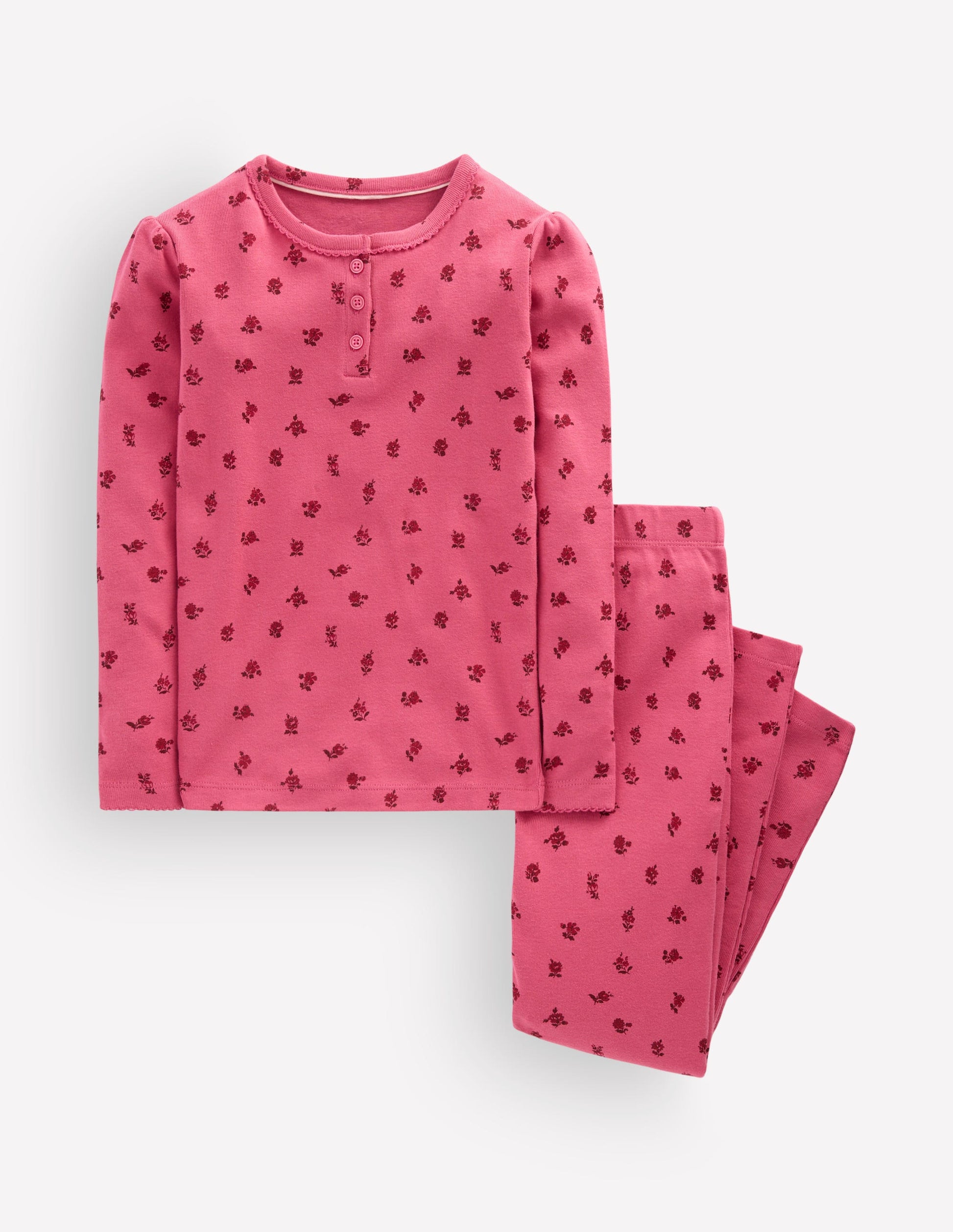 Snug Henley Pyjamas-Floral-1