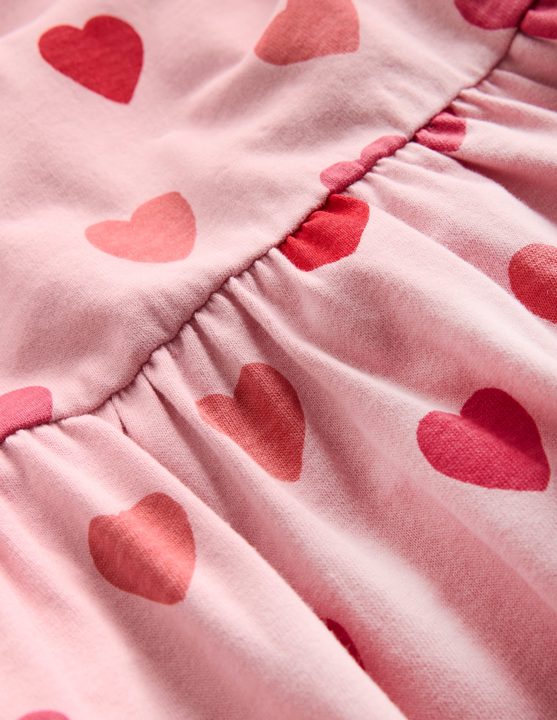 Madeline Blouson Sleeve Dress-Heart Print-3