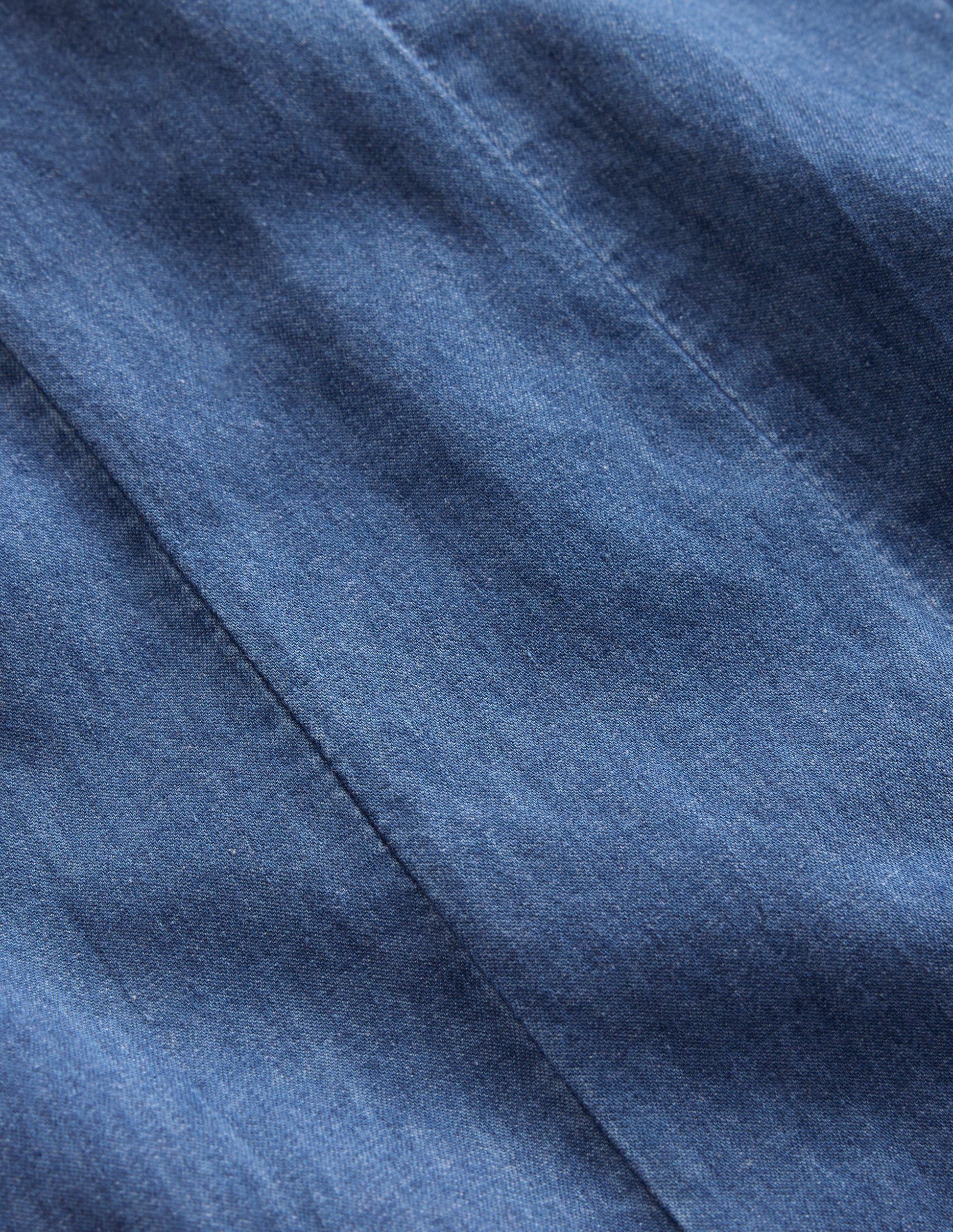 Willa Pinafore Dress-Mid Denim-5