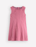 Willa Pinafore Dress-Pink Heather