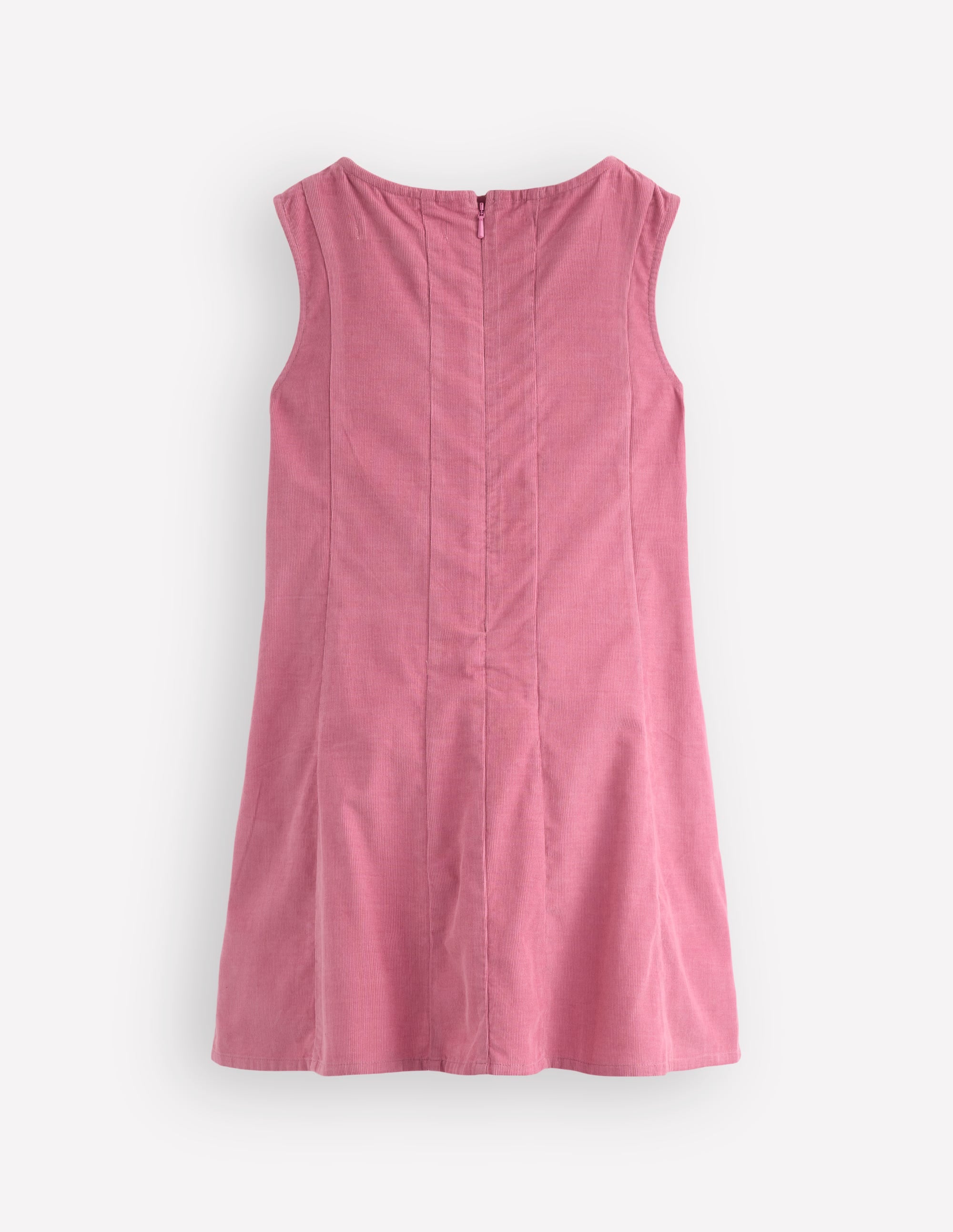 Willa Pinafore Dress-Pink Heather - Image 3