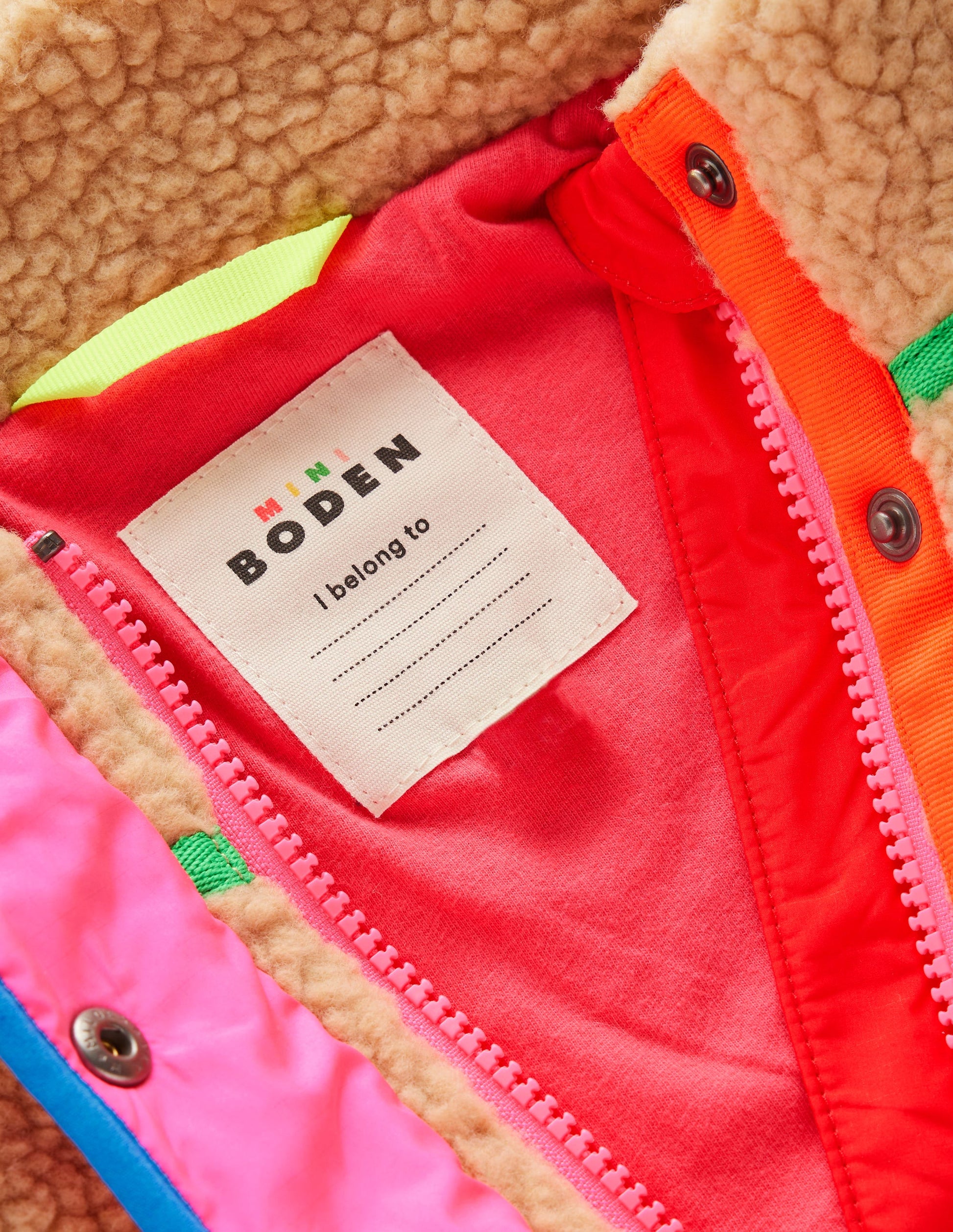 Fun Borg Mix Fleece-Rainbow Trim Borg-5