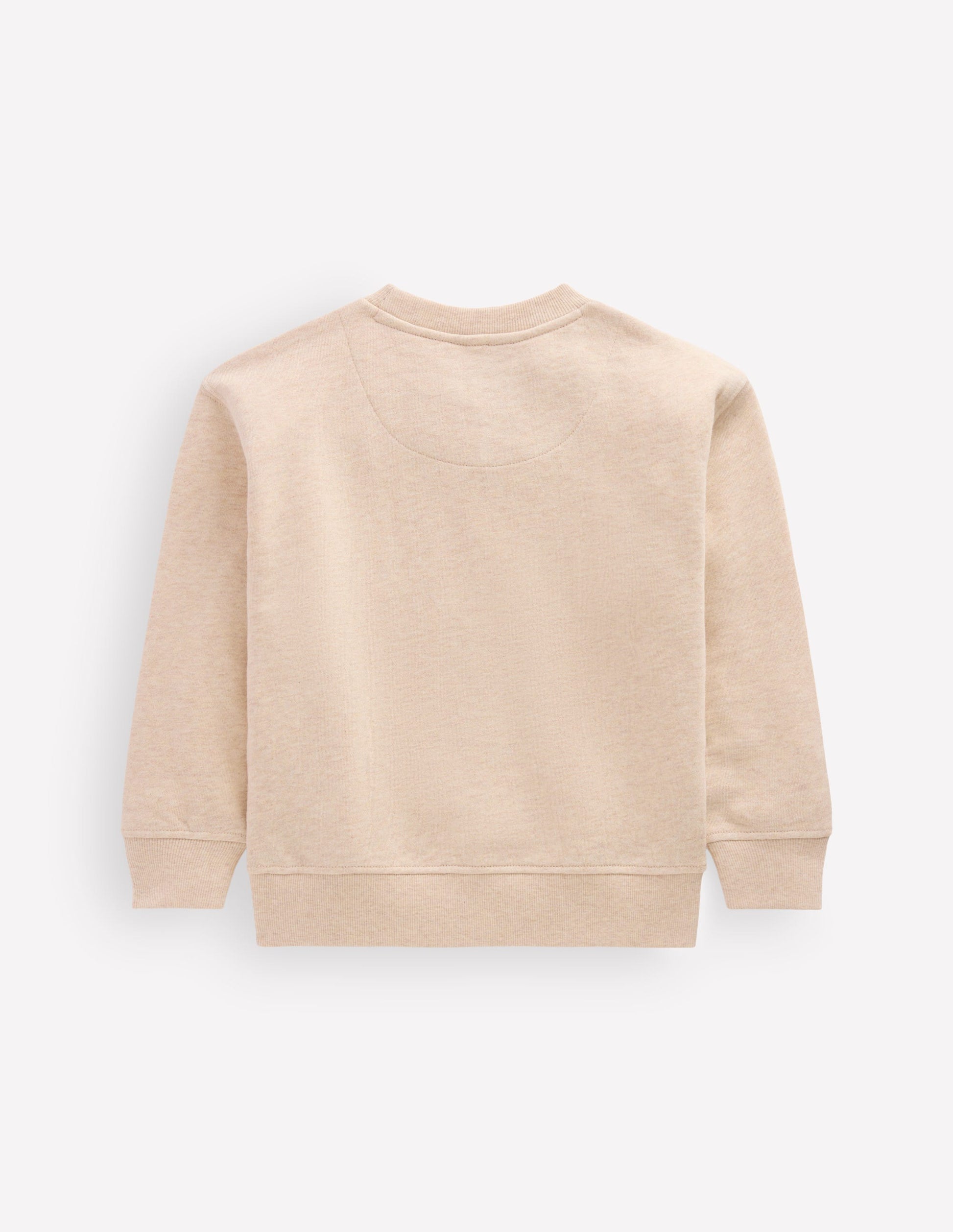 Relaxed Panel Sweatshirt-Oatmeal Marl Patchwork Floral-3