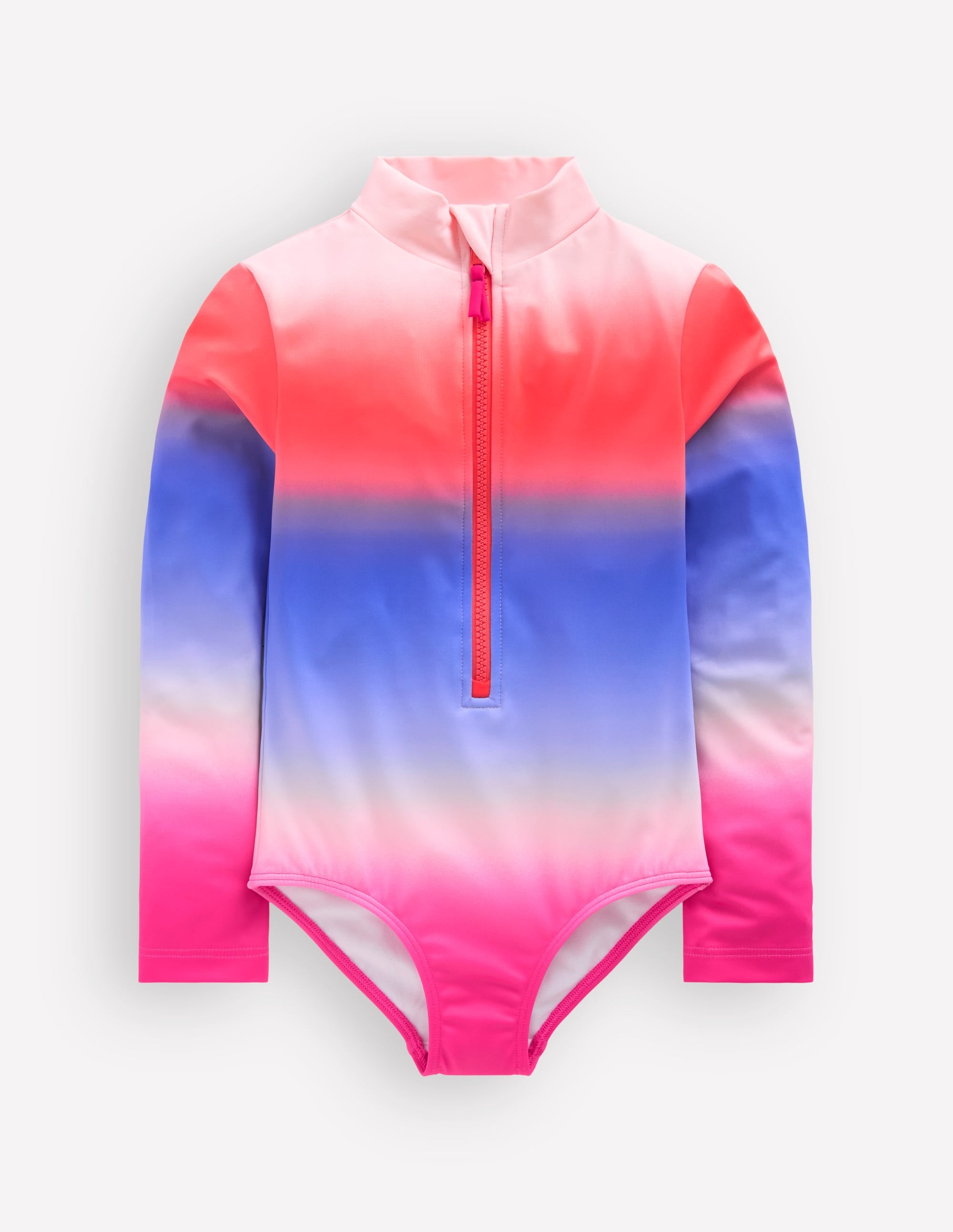 Long-sleeved Swimsuit-Multi Ombre - Image 3