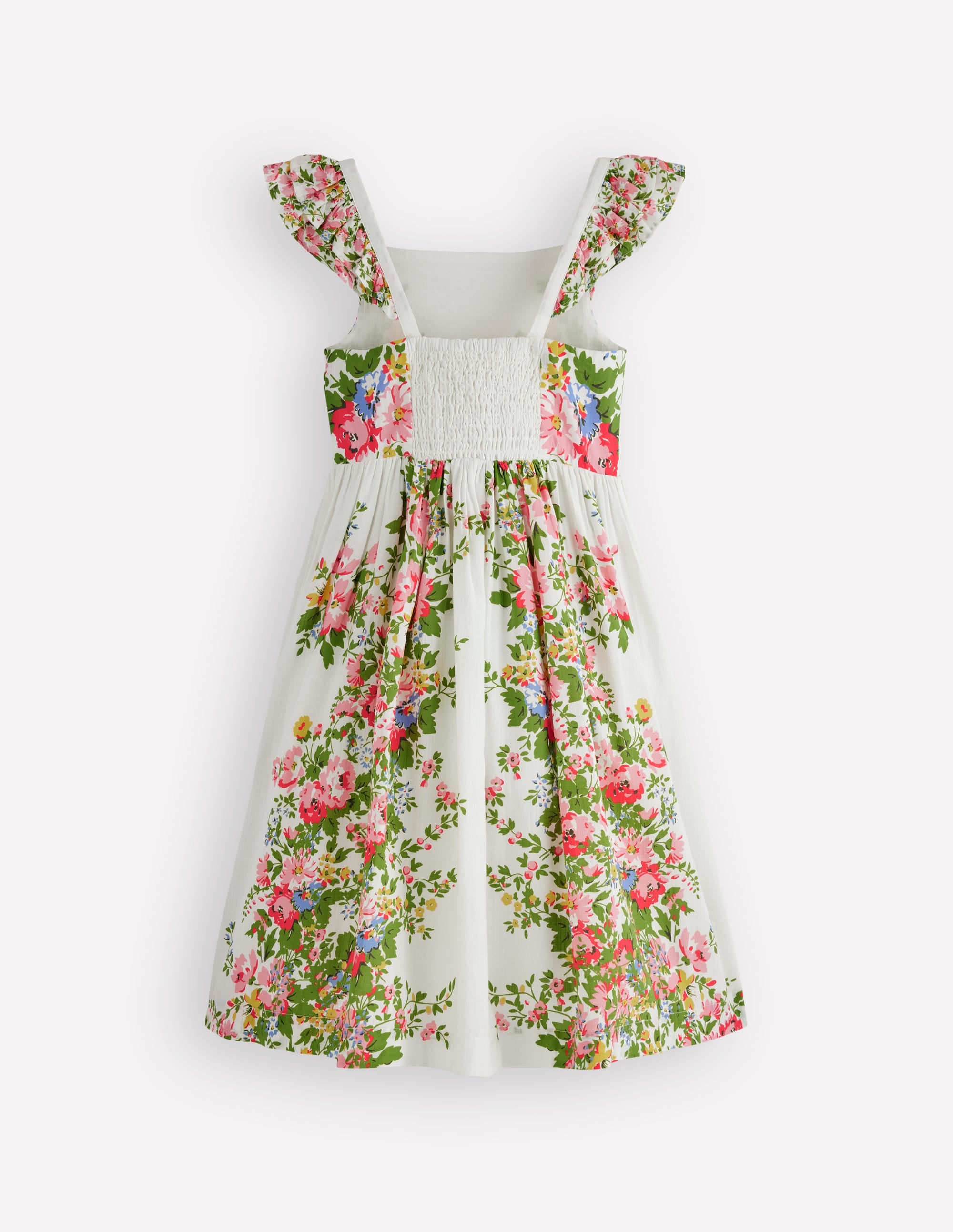 Annalisa Twirly Sundress-Soft Ivory Floral - Image 2