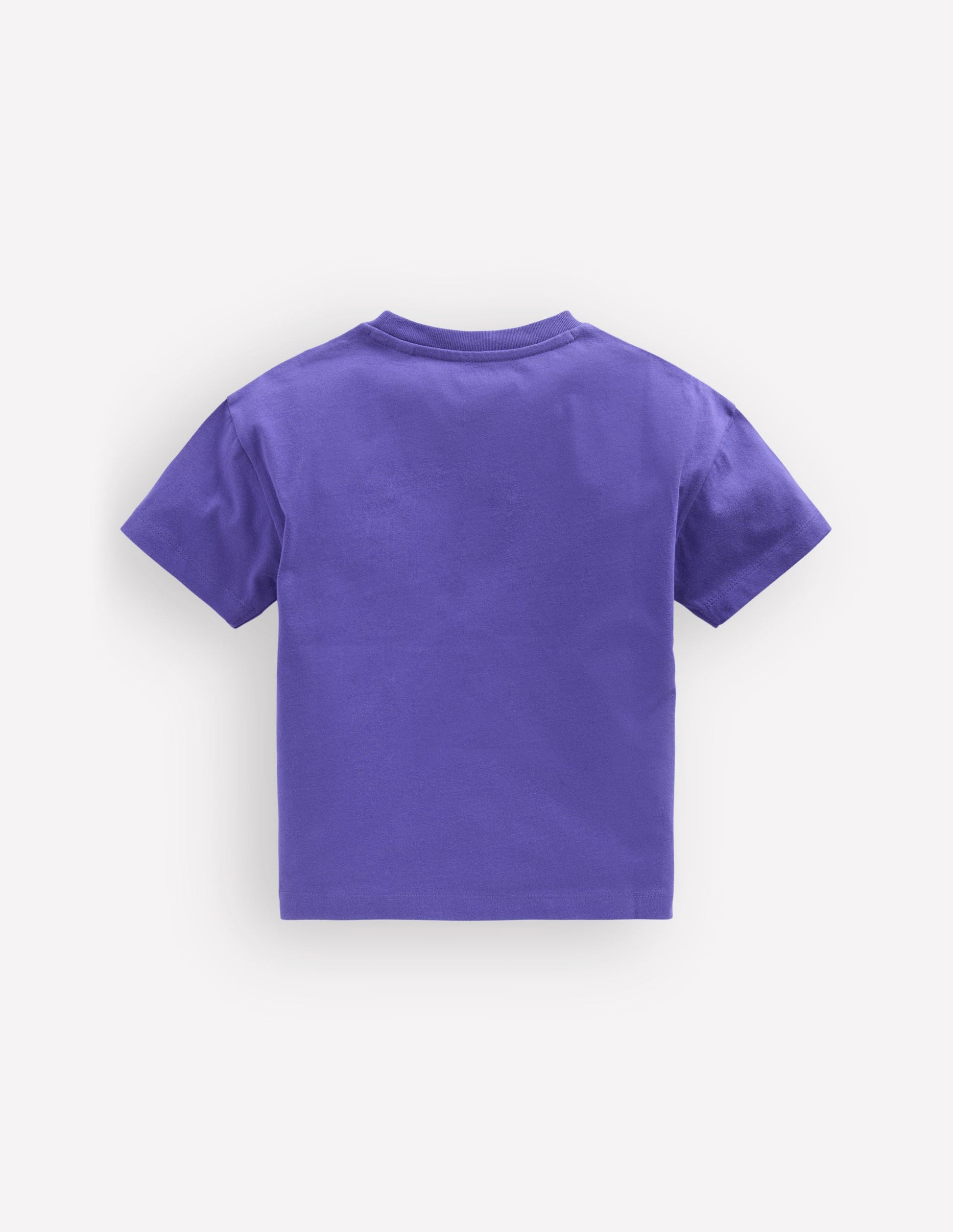 Relaxed Applique T-shirt-Wisteria Blue Snorkel-2