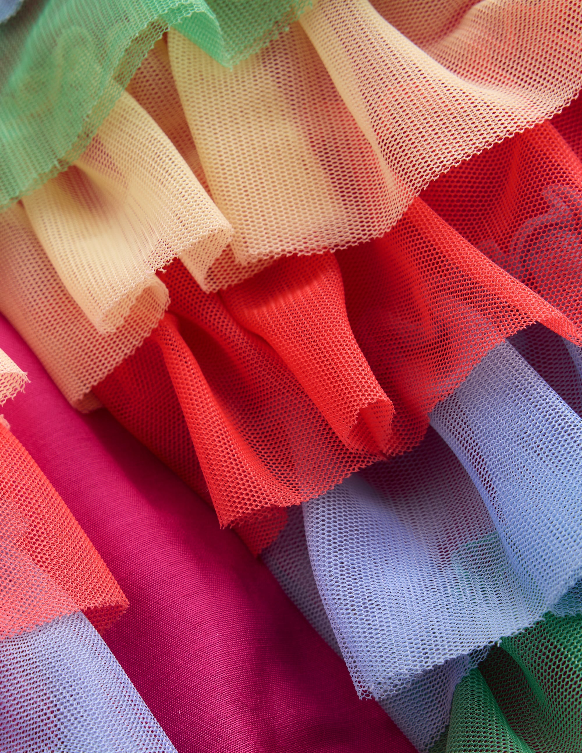 Rainbow Tulle Jacket-Multi Rainbow - Image 7