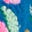 Embroidered Woven Dress-Kingfisher Blue
