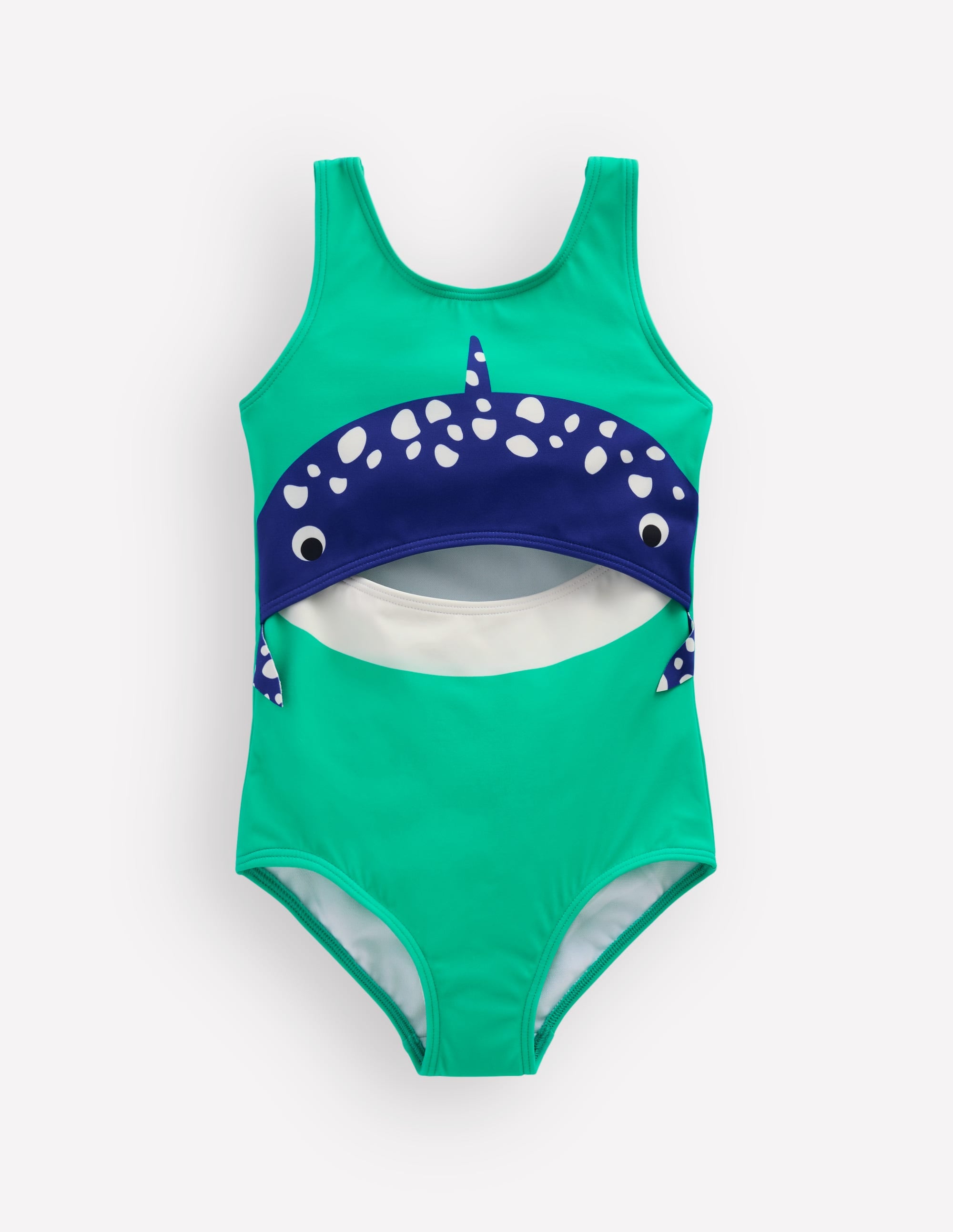Fun Cut-out Swimsuit-Whale - Image 1