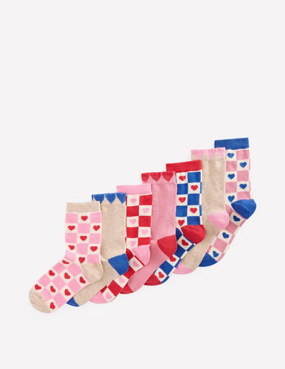 Socks 7 Pack-hearts-1